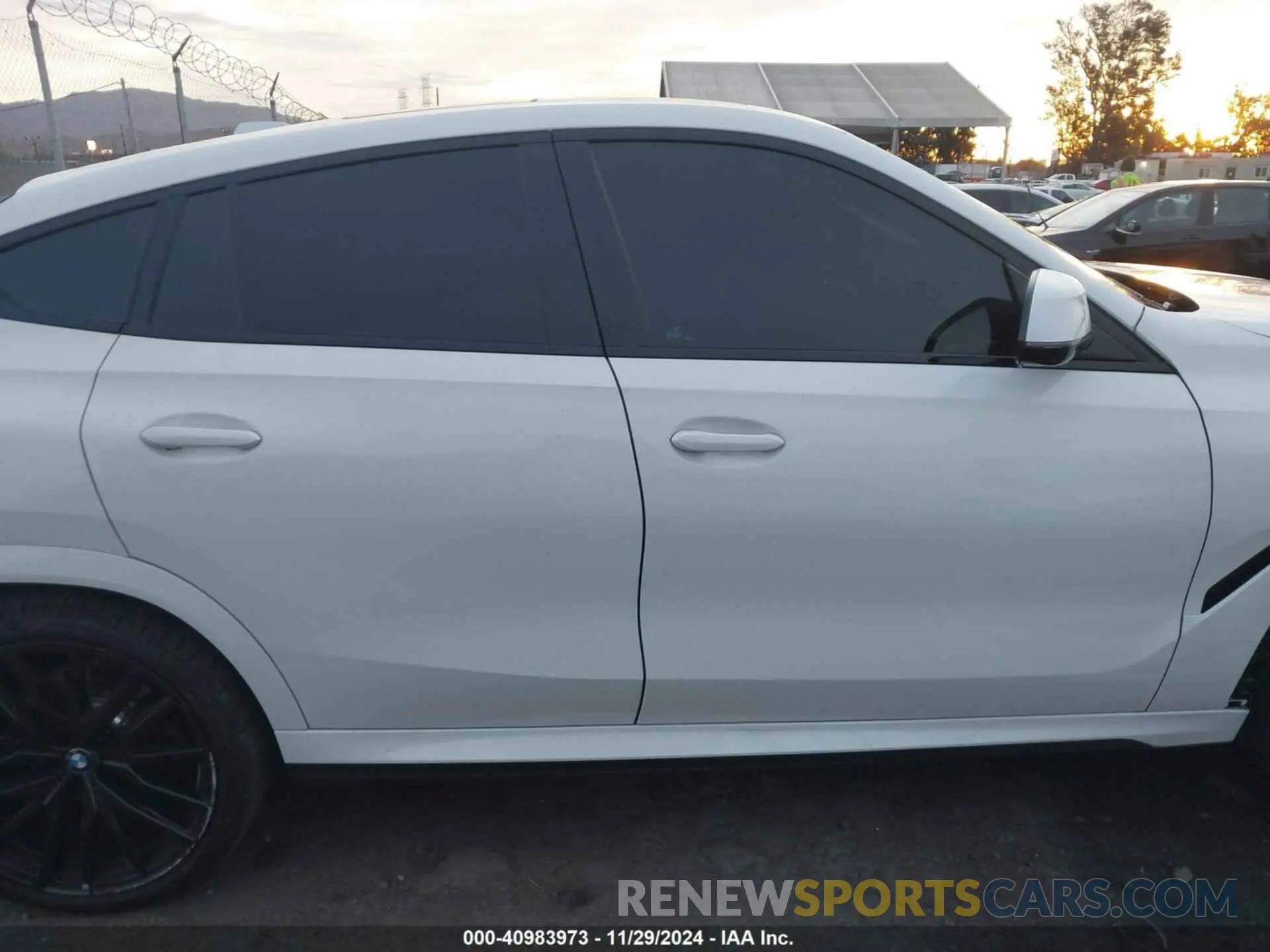 14 fotografías del automóvil dañado 5UX33EX03R9T76691 BMW X6 2024