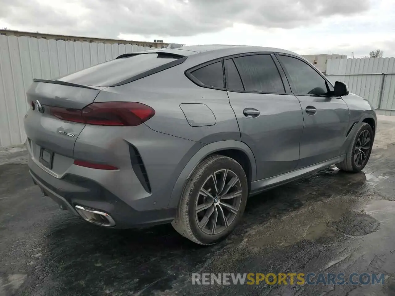 3 fotografías del automóvil dañado 5UX33EX06R9S35226 BMW X6 2024