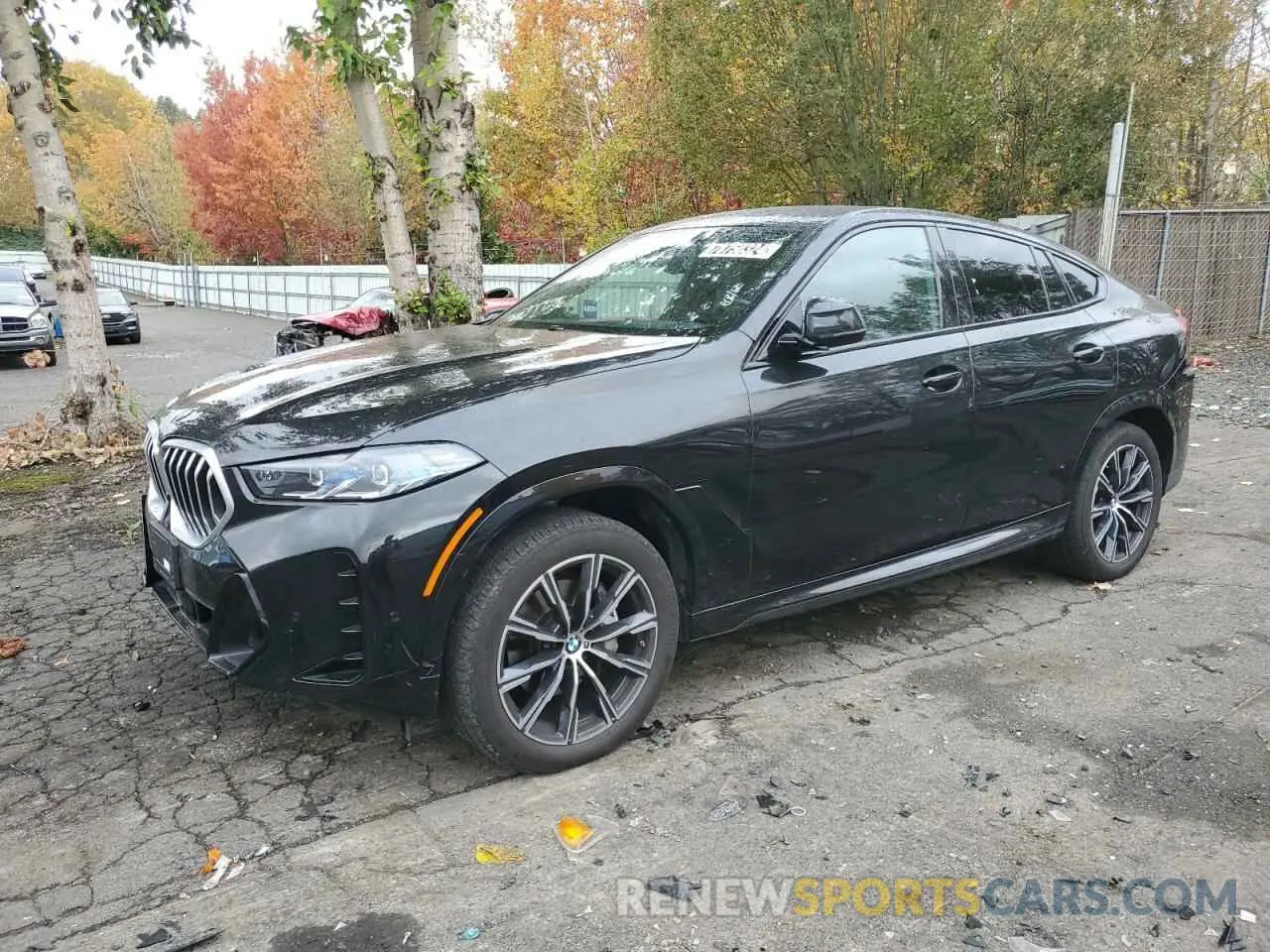 1 fotografías del automóvil dañado 5UX33EX06R9S46047 BMW X6 2024