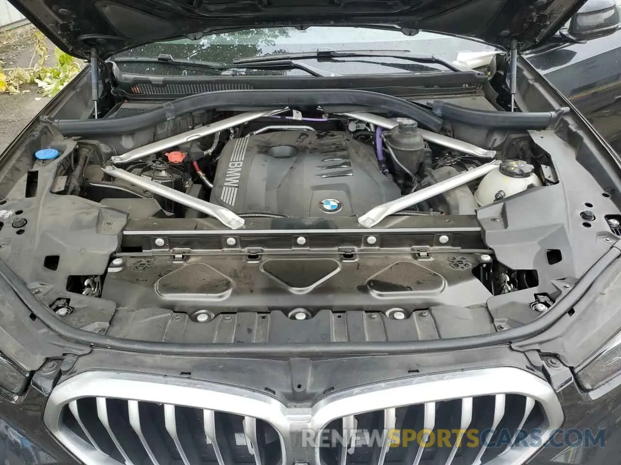 11 fotografías del automóvil dañado 5UX33EX06R9S46047 BMW X6 2024