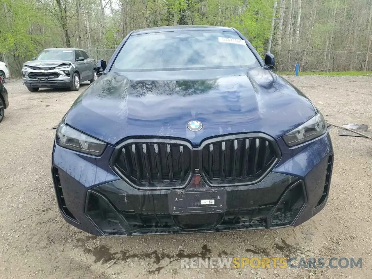 5 fotografías del automóvil dañado 5UX33EX07R9T53379 BMW X6 2024