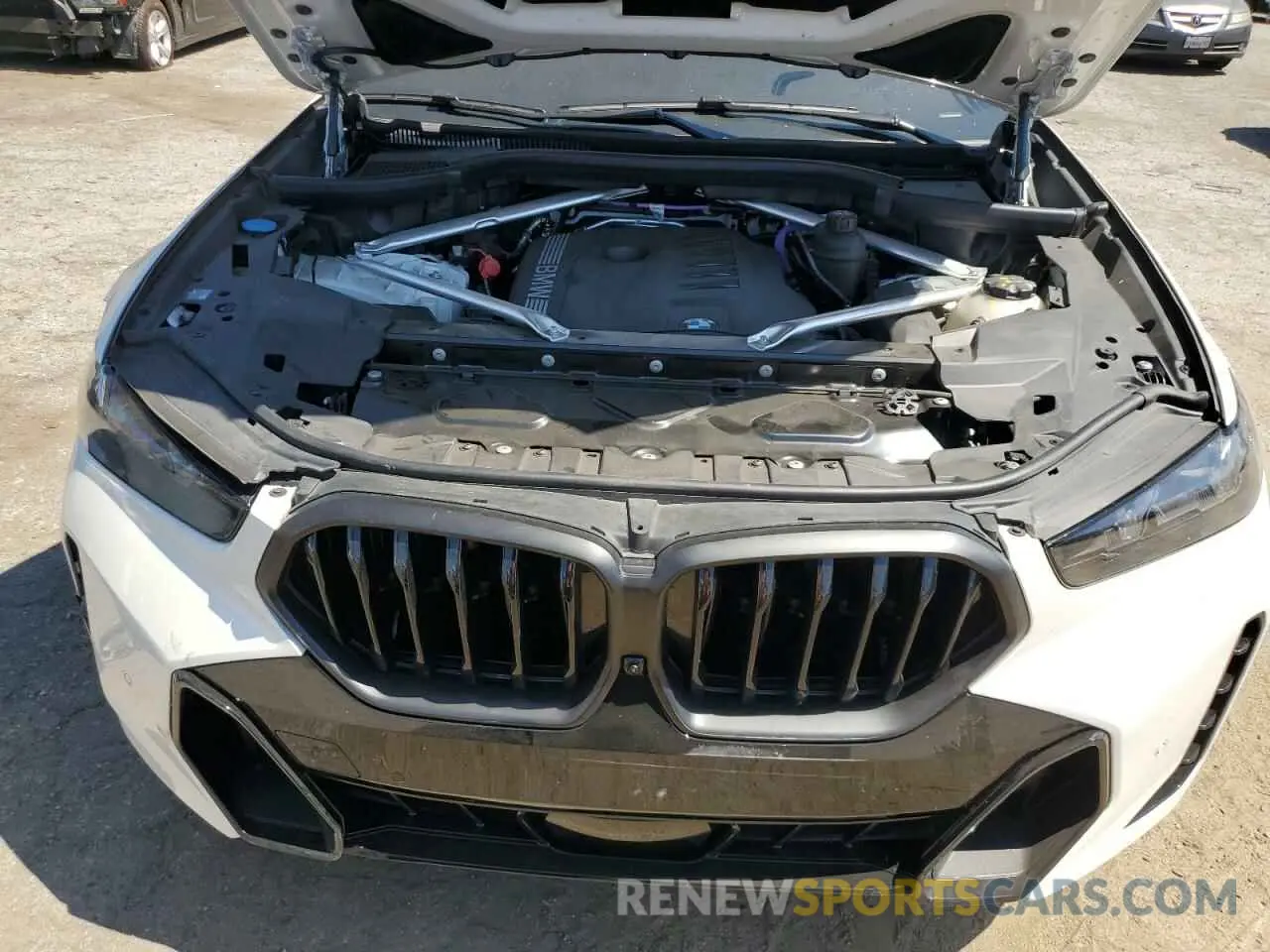 12 fotografías del automóvil dañado 5UX33EX08R9W08654 BMW X6 2024