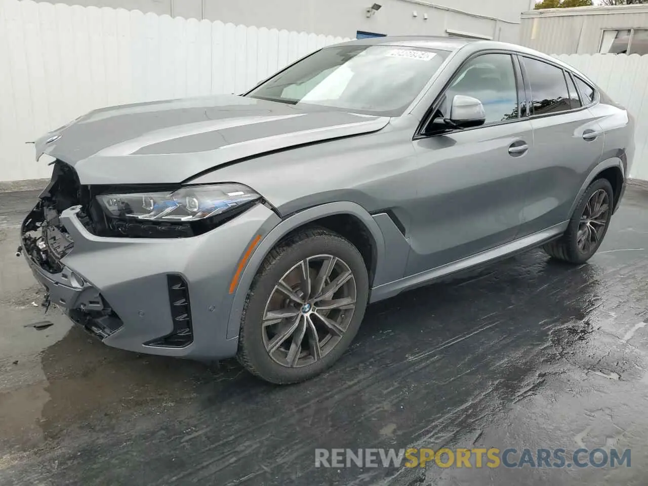 1 fotografías del automóvil dañado 5UX33EX09R9U40328 BMW X6 2024