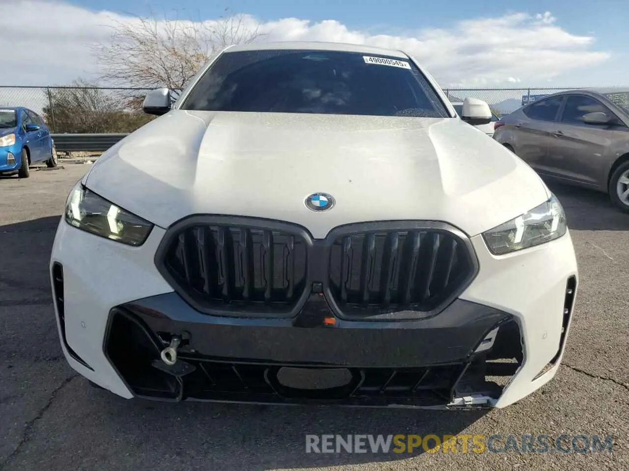 5 fotografías del automóvil dañado 5UX33EX09R9U97970 BMW X6 2024