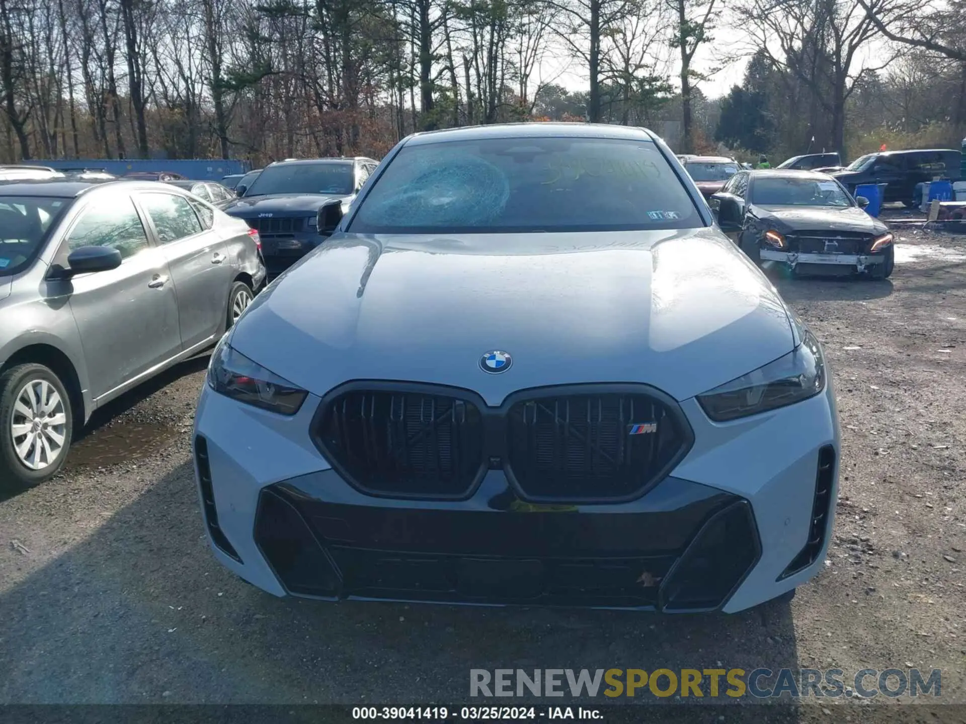 11 fotografías del automóvil dañado 5UX43EX08R9V00622 BMW X6 2024