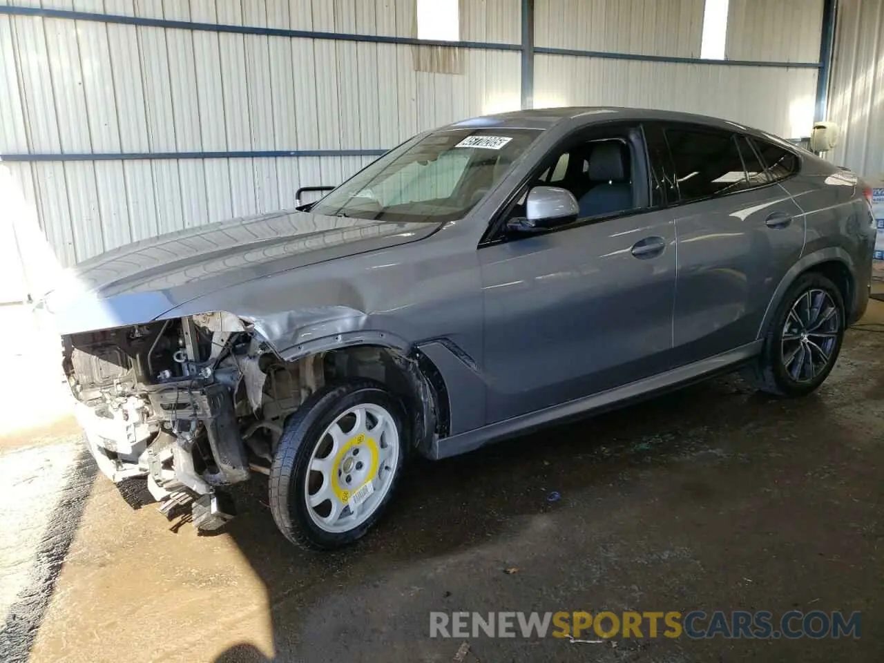 1 fotografías del automóvil dañado 5UX33EX04S9W89514 BMW X6 2025