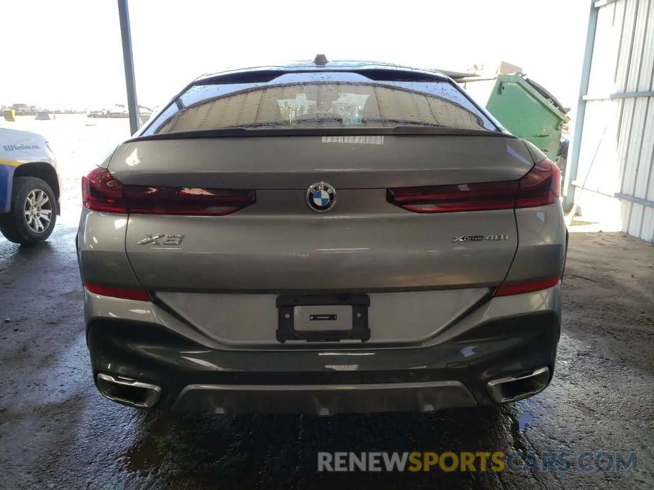 6 fotografías del automóvil dañado 5UX33EX04S9W89514 BMW X6 2025