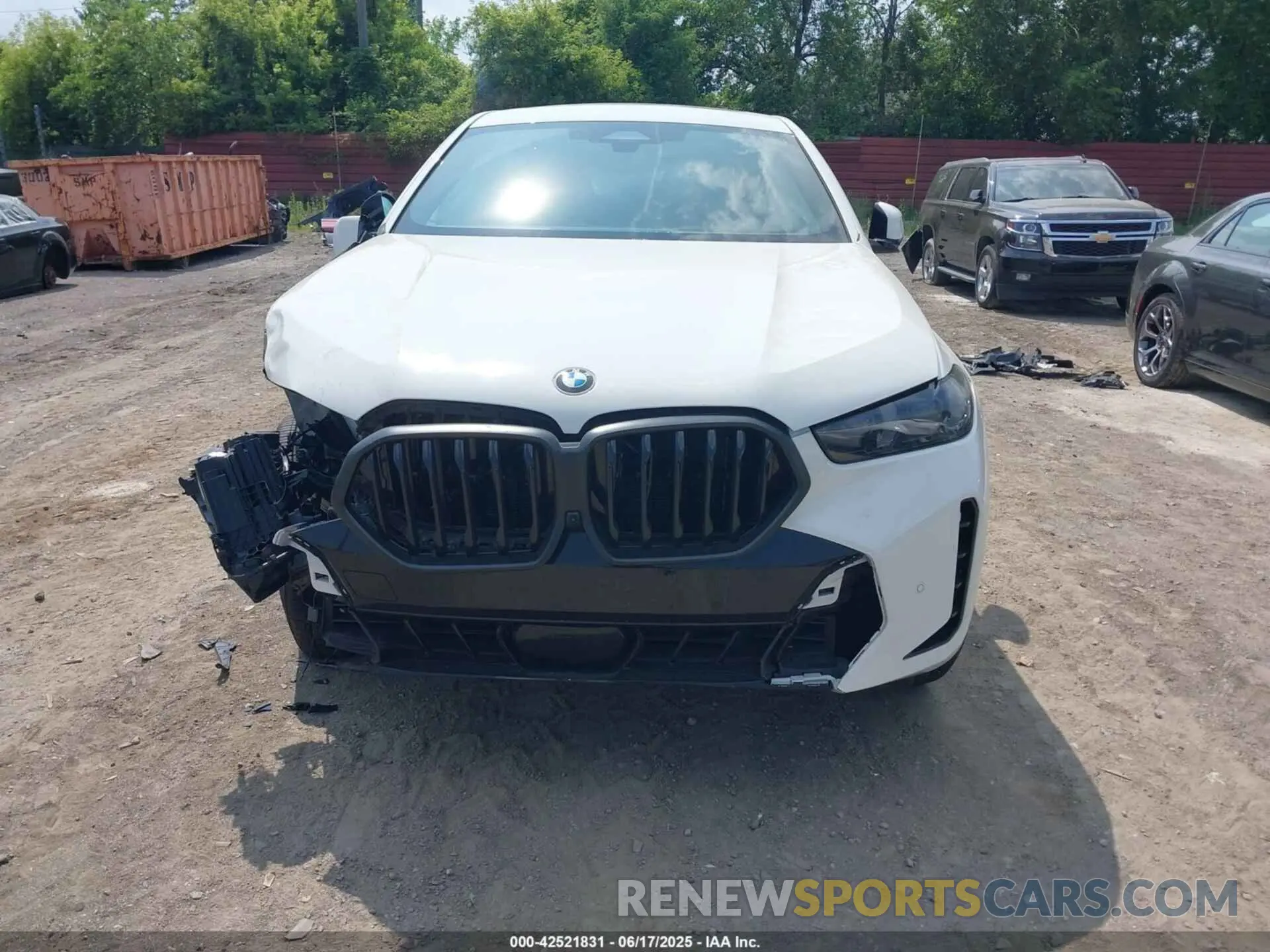 12 fotografías del automóvil dañado 5UX33EX04S9Y77773 BMW X6 2025