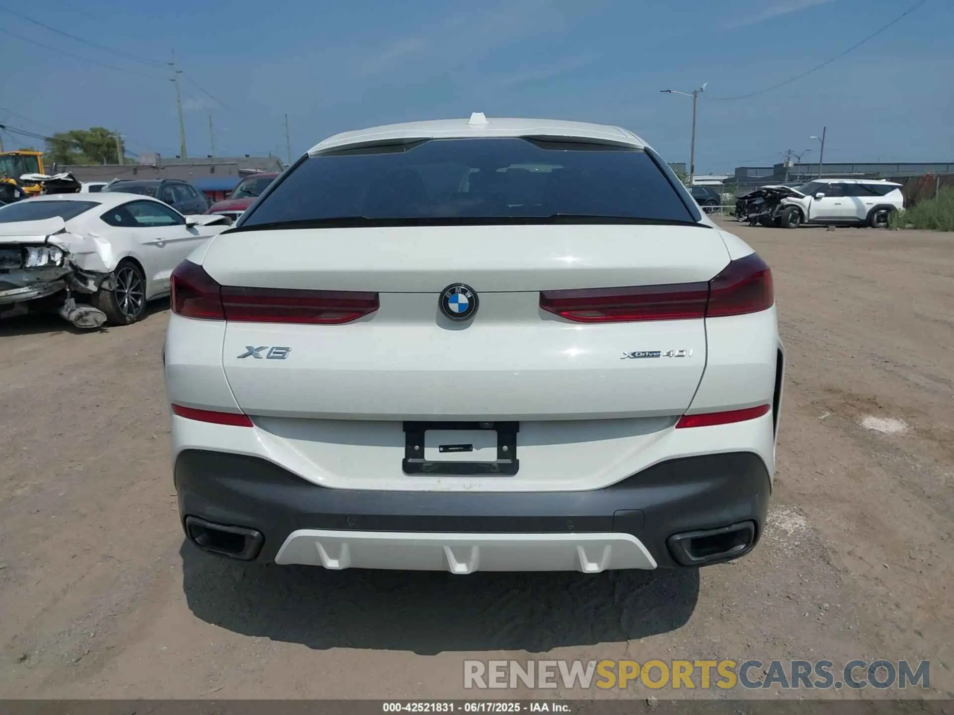 16 fotografías del automóvil dañado 5UX33EX04S9Y77773 BMW X6 2025