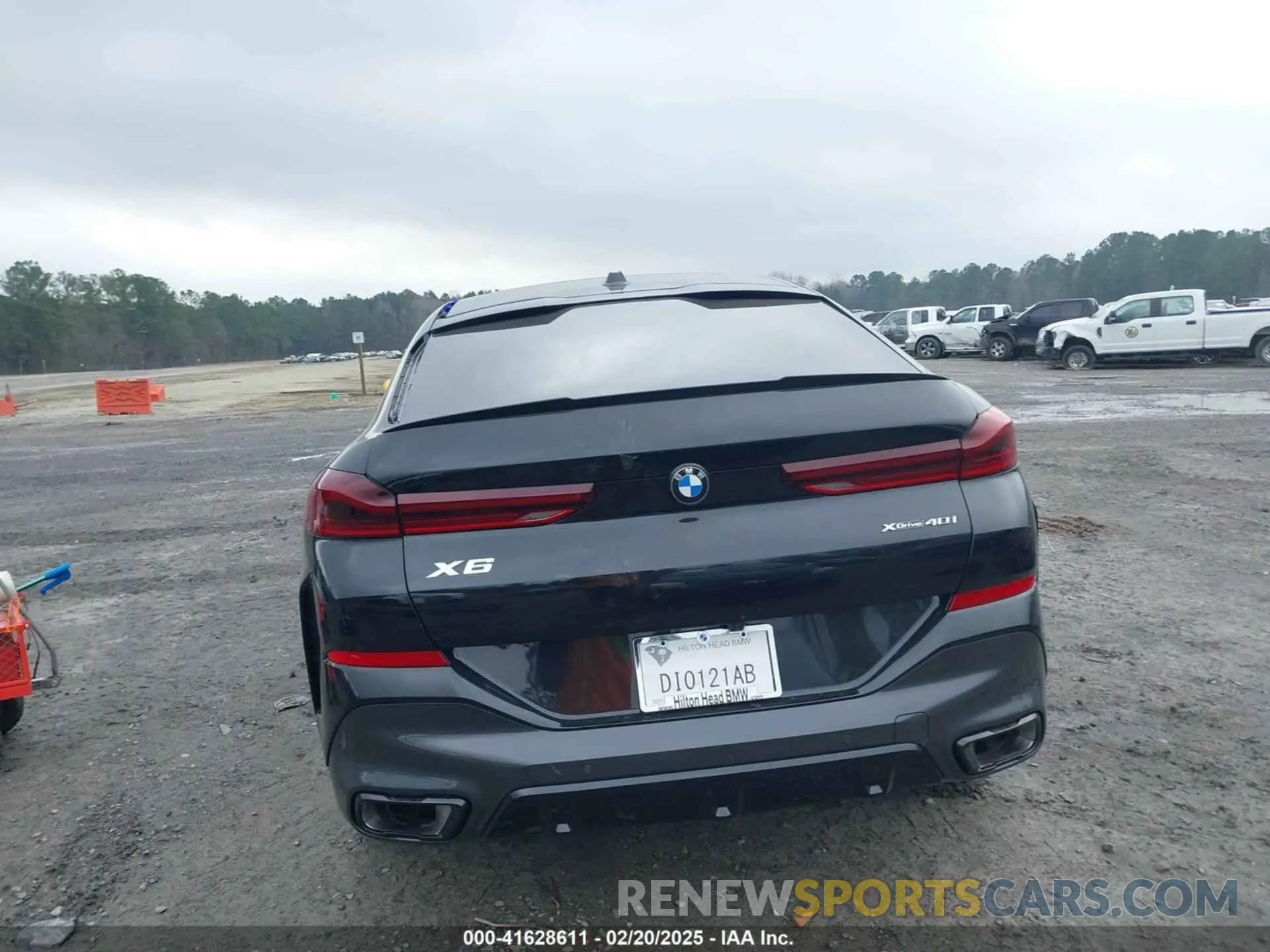 17 fotografías del automóvil dañado 5UX33EX09S9Y96495 BMW X6 2025