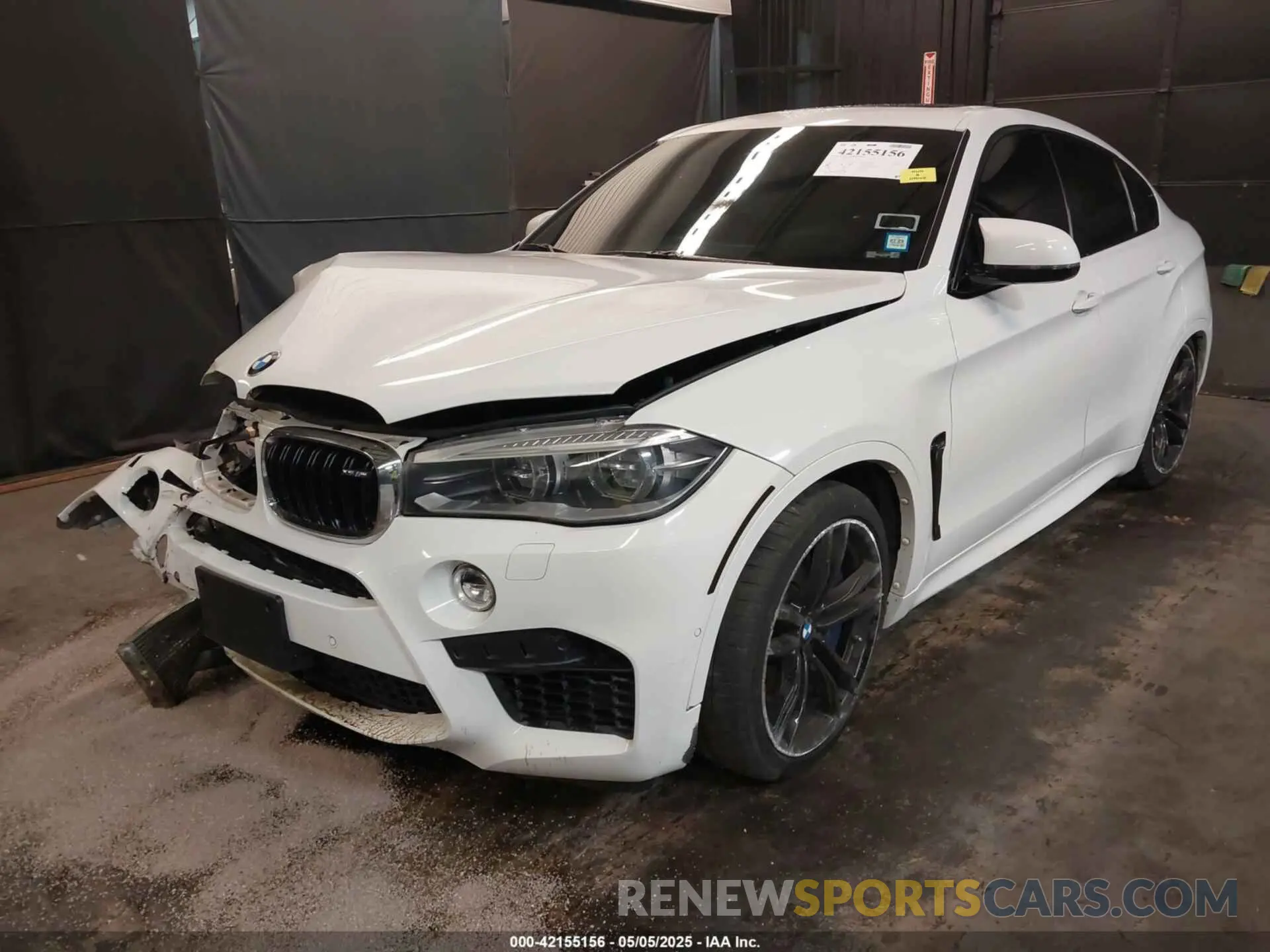 2 fotografías del automóvil dañado 5YMKW8C54K0Y75055 BMW X6 M 2019