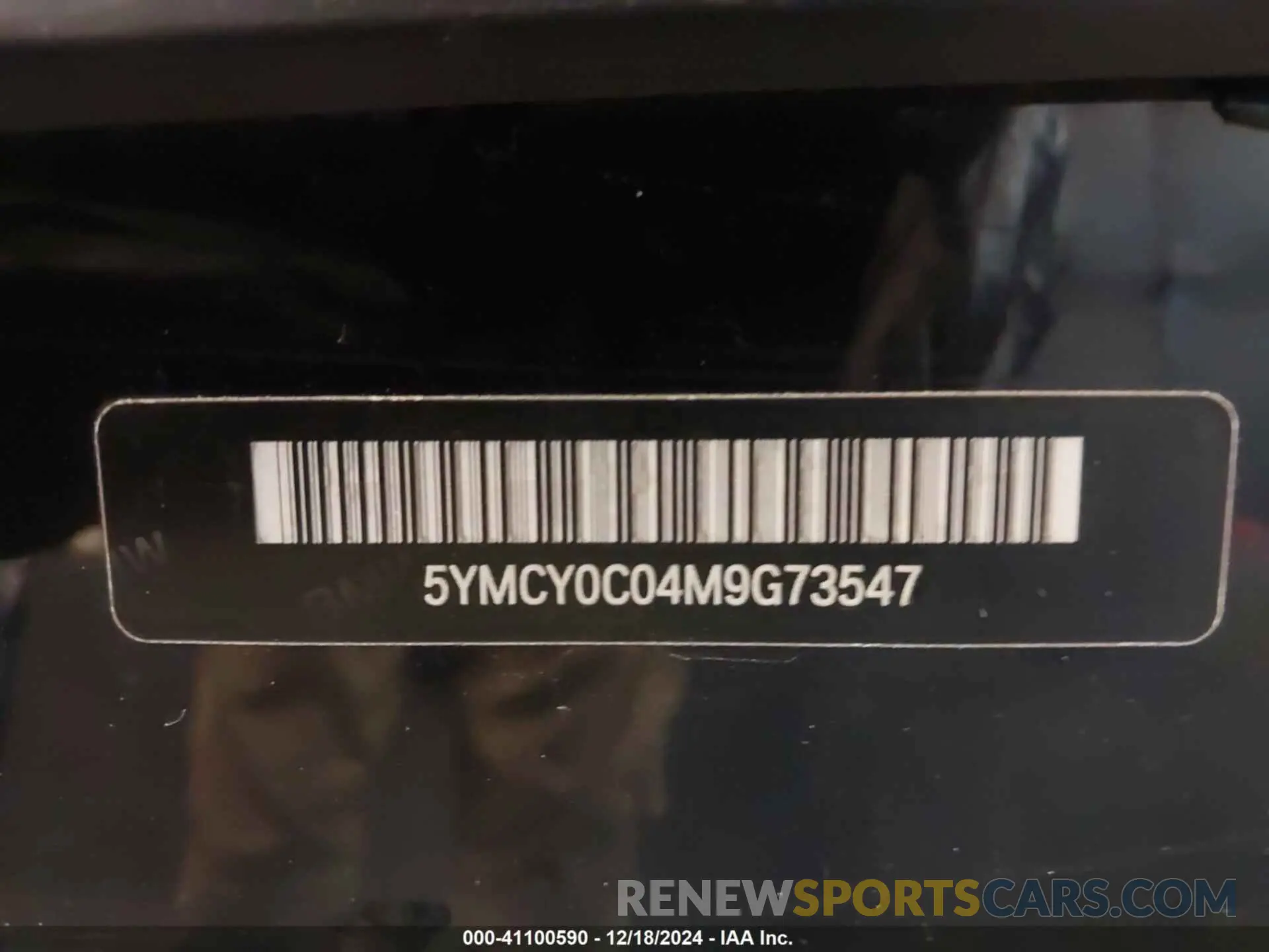 17 fotografías del automóvil dañado 5YMCY0C04M9G73547 BMW X6 M 2021