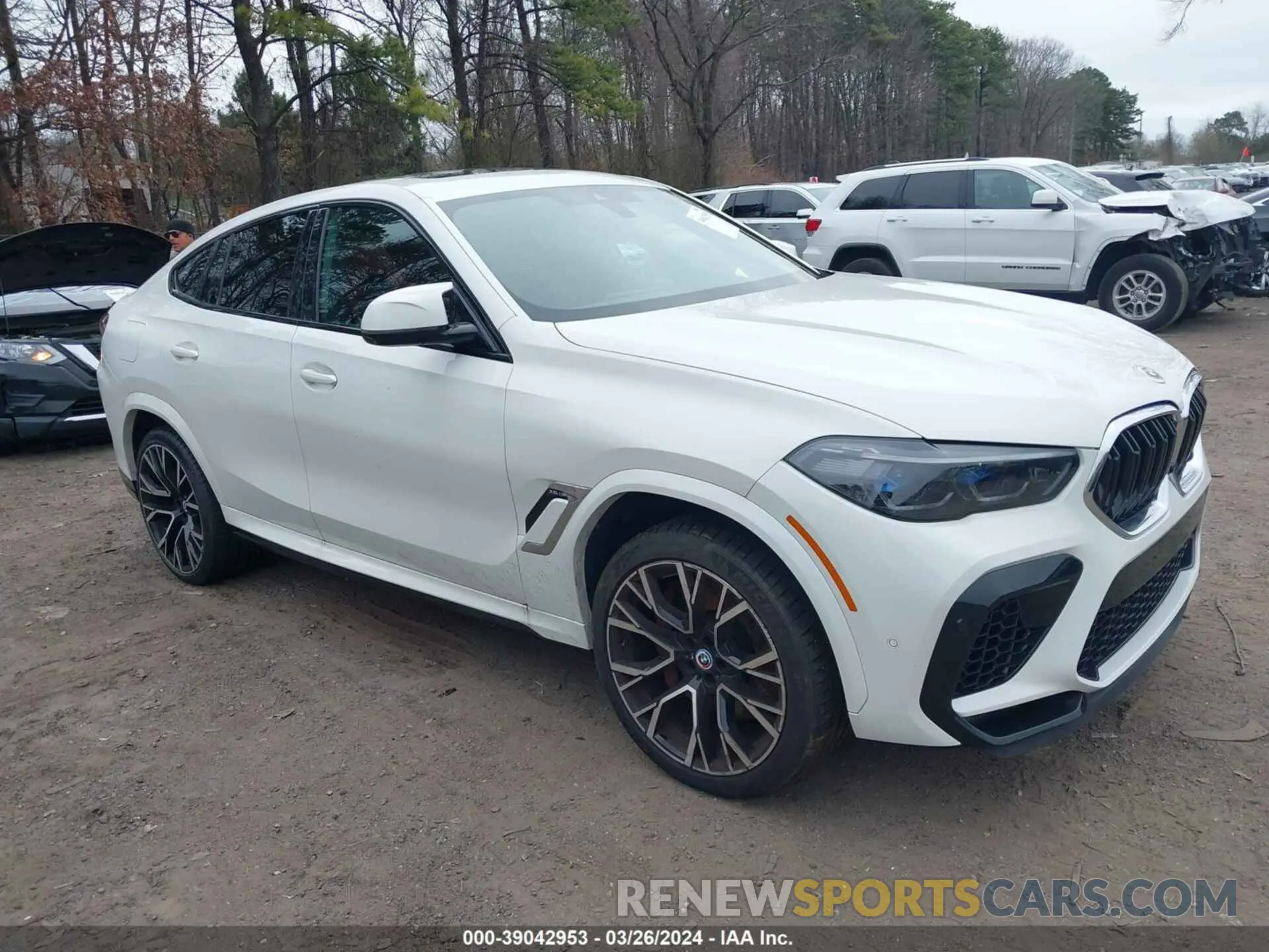 1 fotografías del automóvil dañado 5YMCY0C09N9N02940 BMW X6 M 2022