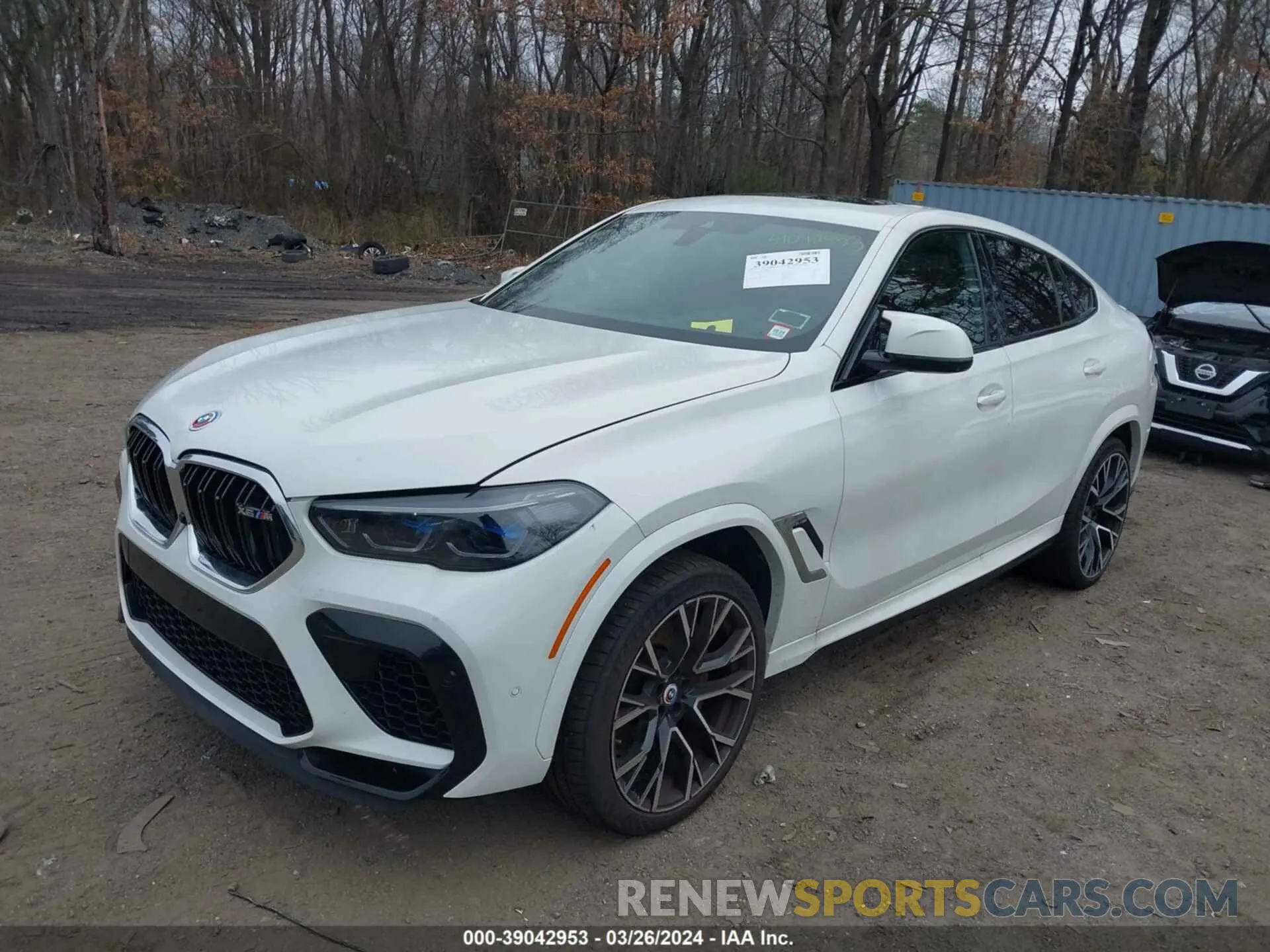2 fotografías del automóvil dañado 5YMCY0C09N9N02940 BMW X6 M 2022