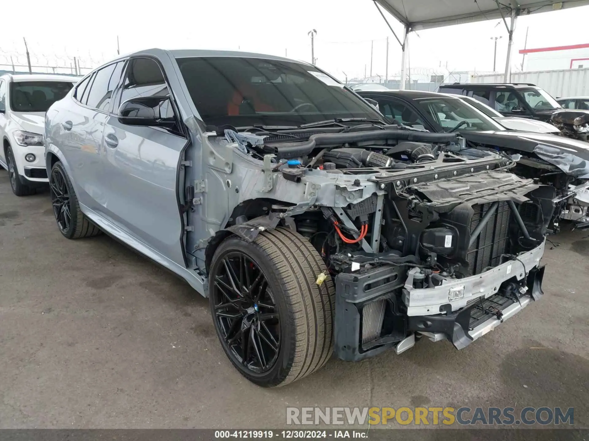 1 fotografías del automóvil dañado 5YM23ET0XR9U30840 BMW X6 M 2024