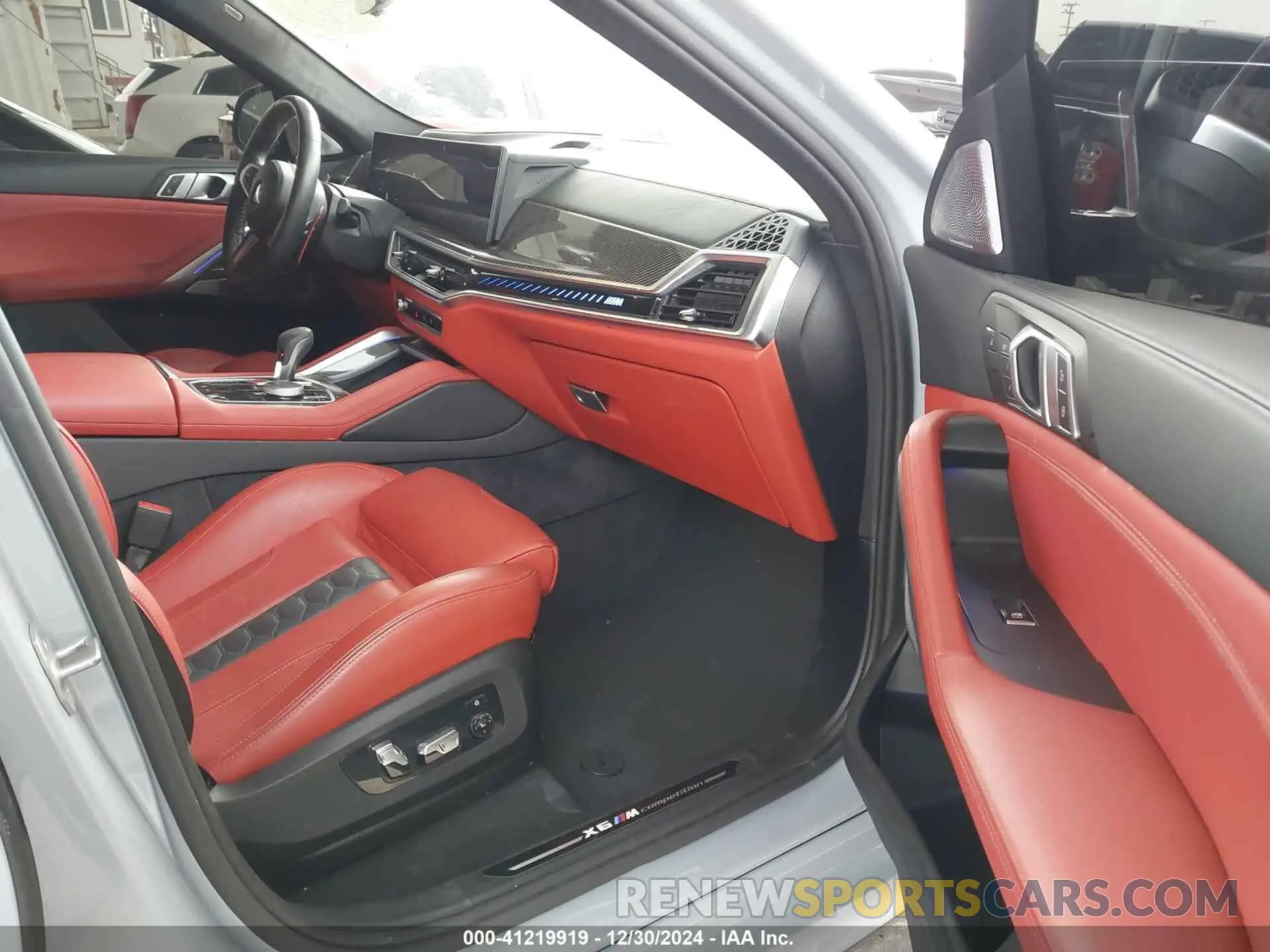 5 fotografías del automóvil dañado 5YM23ET0XR9U30840 BMW X6 M 2024