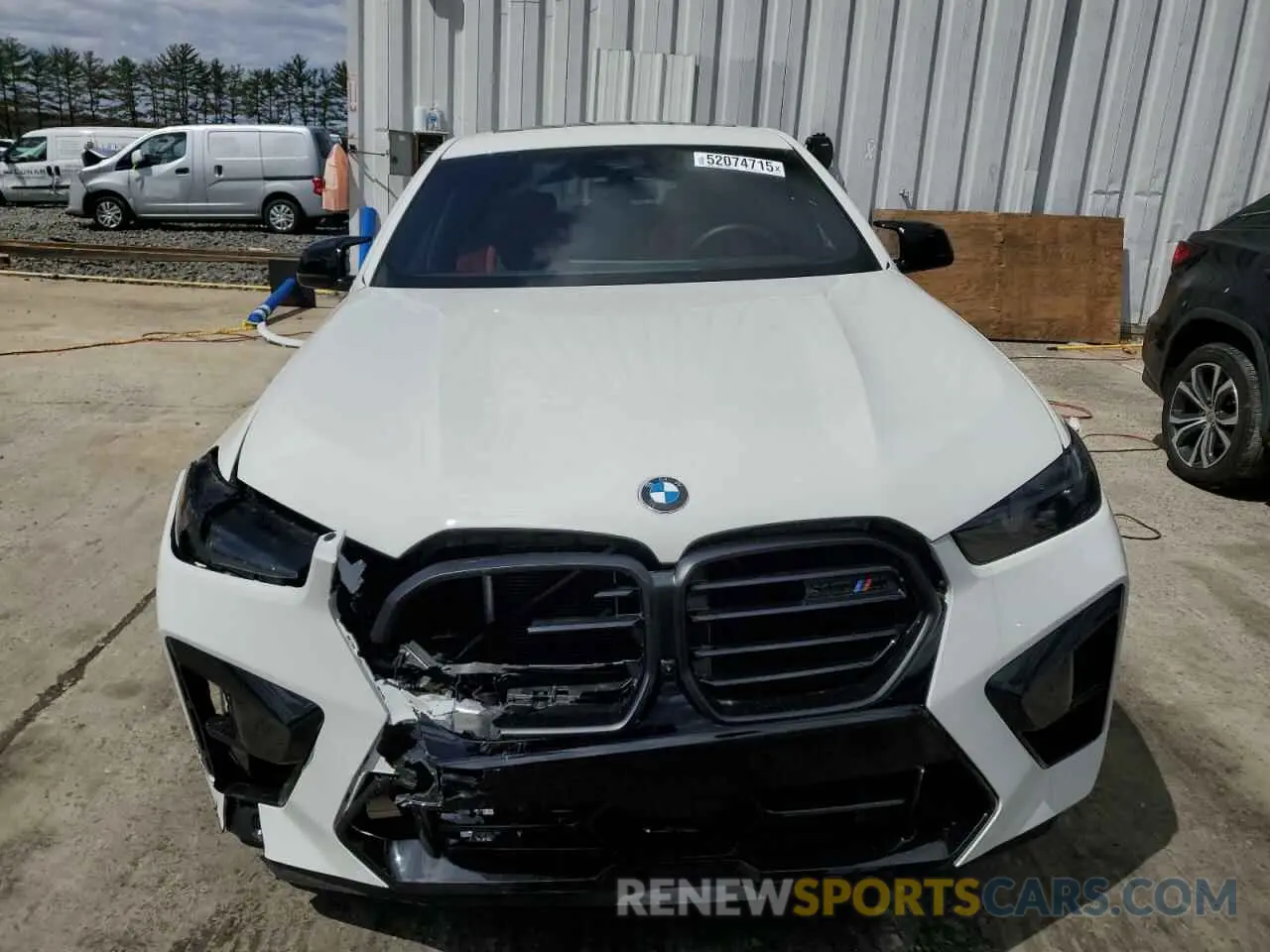 5 fotografías del automóvil dañado 5YM23ET03R9U27987 BMW X6 M COMPE 2024
