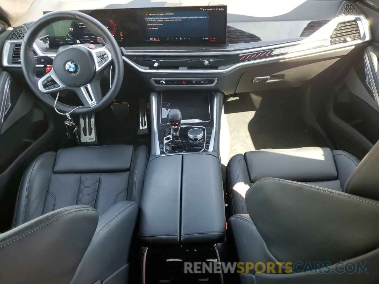 8 fotografías del automóvil dañado 5YM23ET01S9Y20554 BMW X6 M COMPE 2025