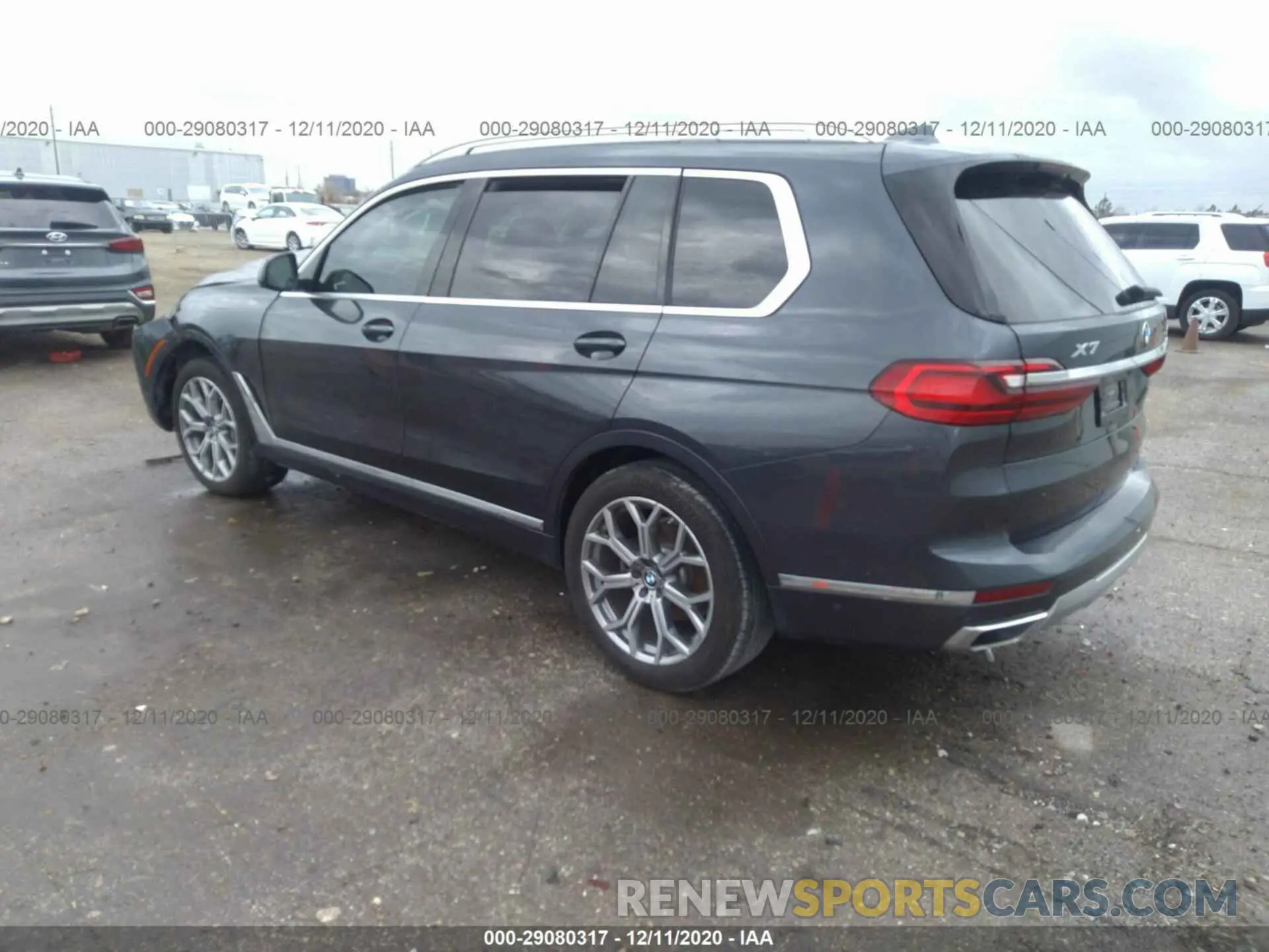3 fotografías del automóvil dañado 5UXCW2C51KL082612 BMW X7 2019