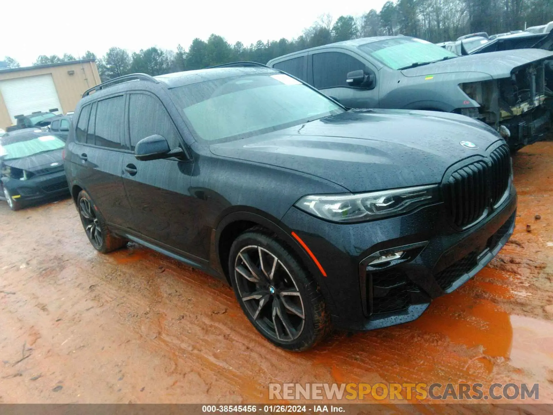 1 fotografías del automóvil dañado 5UXCW2C52KLB43551 BMW X7 2019