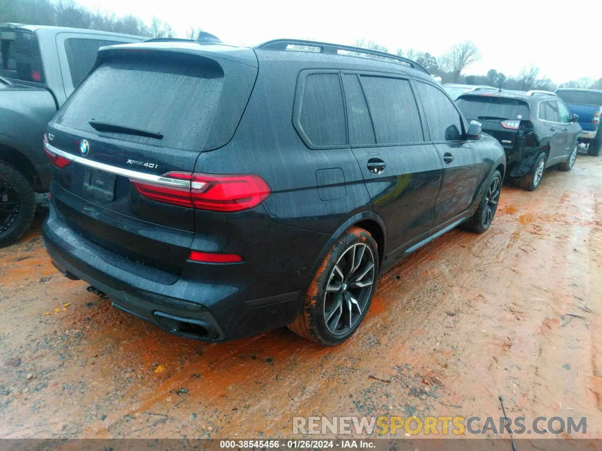 4 fotografías del automóvil dañado 5UXCW2C52KLB43551 BMW X7 2019