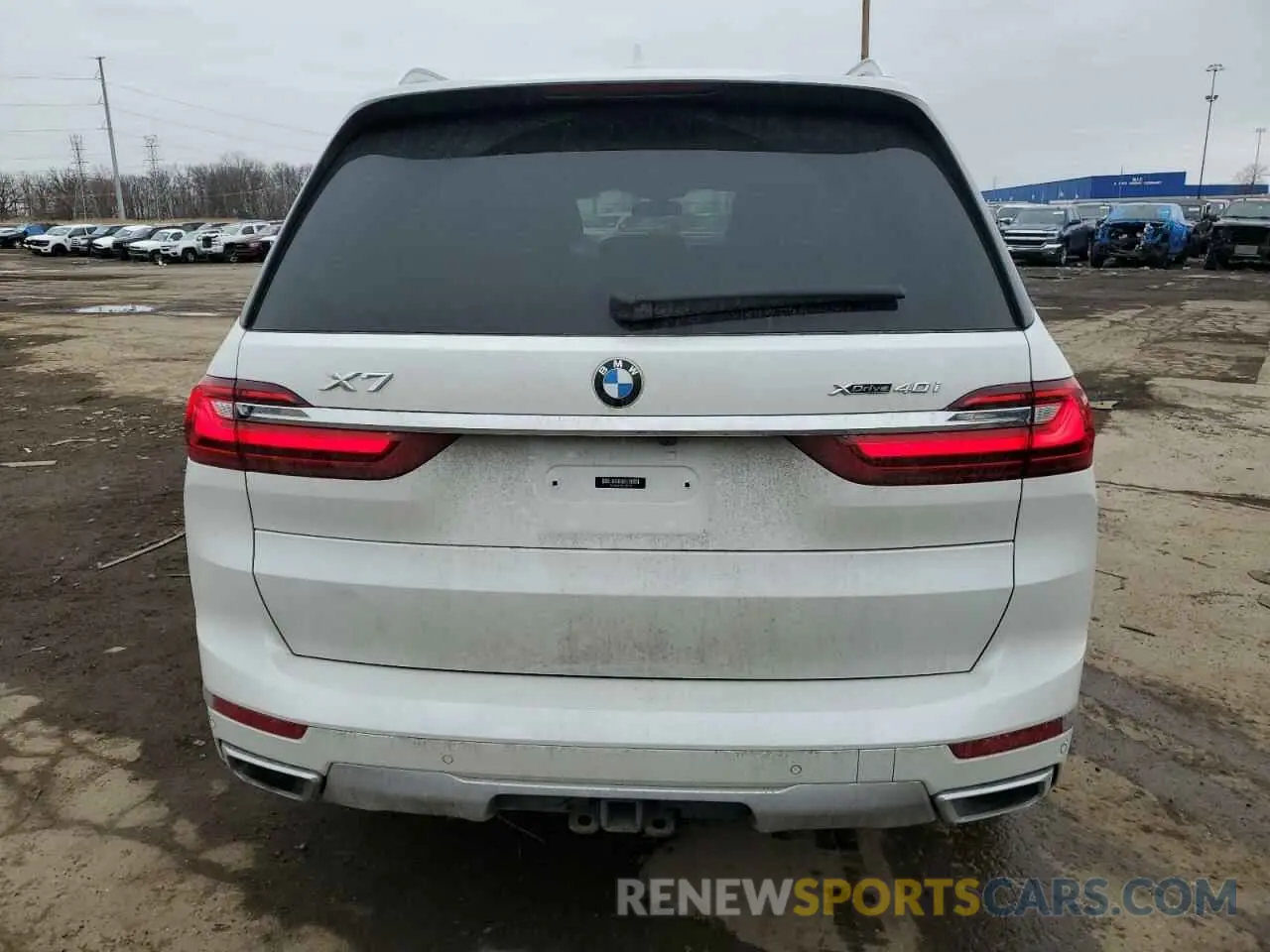 6 fotografías del automóvil dañado 5UXCW2C53KL081204 BMW X7 2019