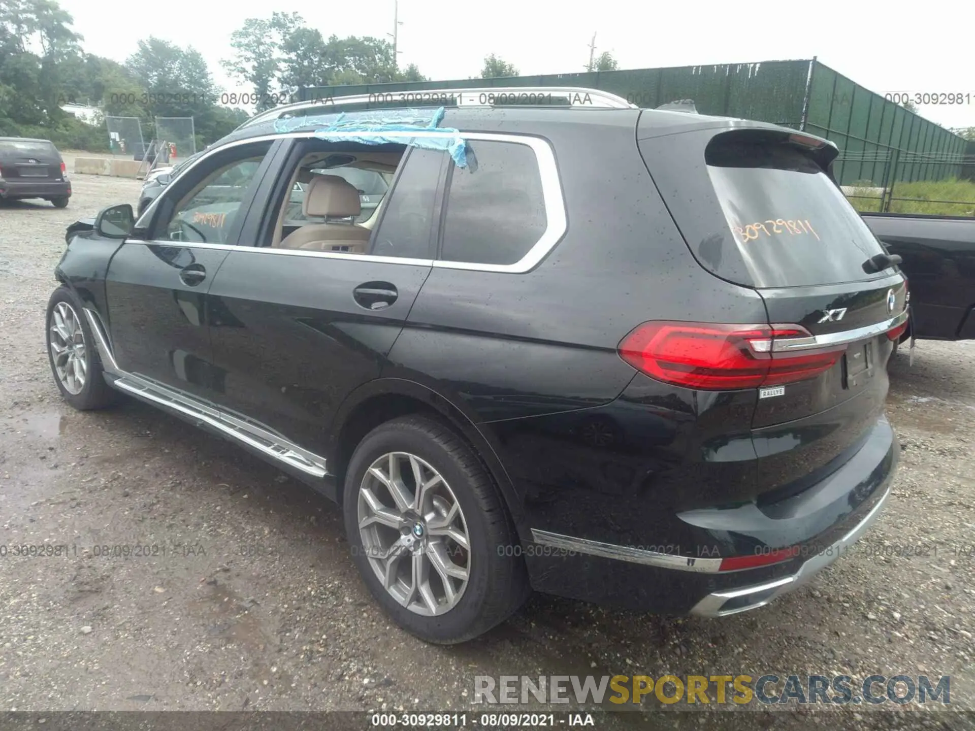 3 fotografías del automóvil dañado 5UXCW2C53KL083373 BMW X7 2019