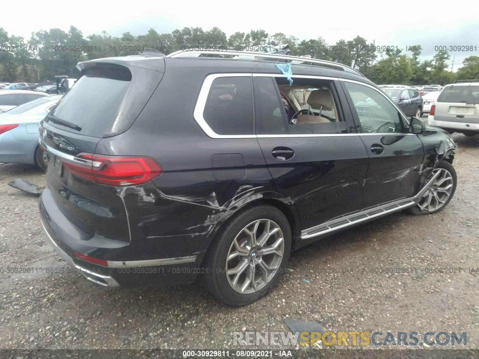 4 fotografías del automóvil dañado 5UXCW2C53KL083373 BMW X7 2019