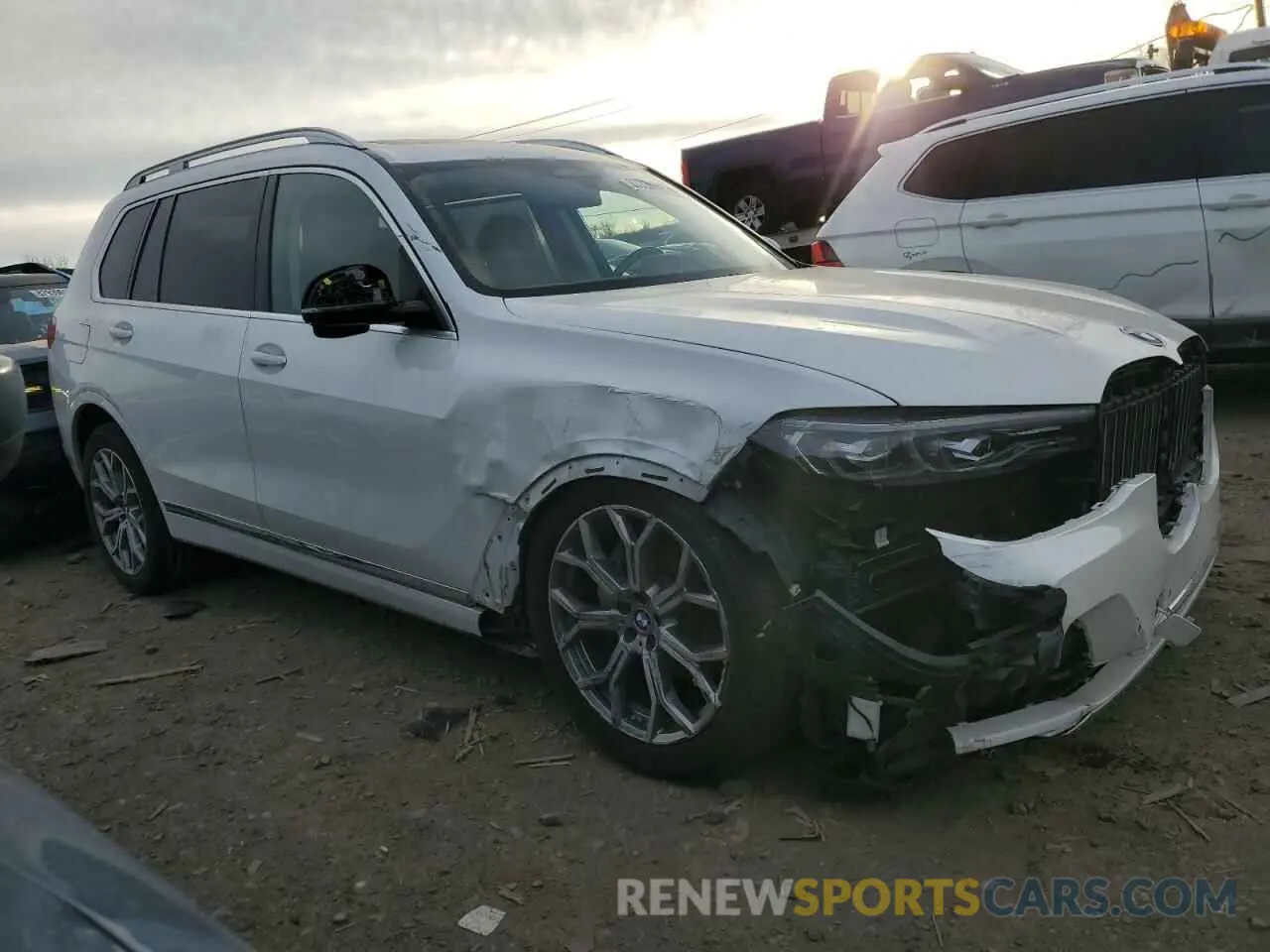 4 fotografías del automóvil dañado 5UXCW2C53KLB44241 BMW X7 2019