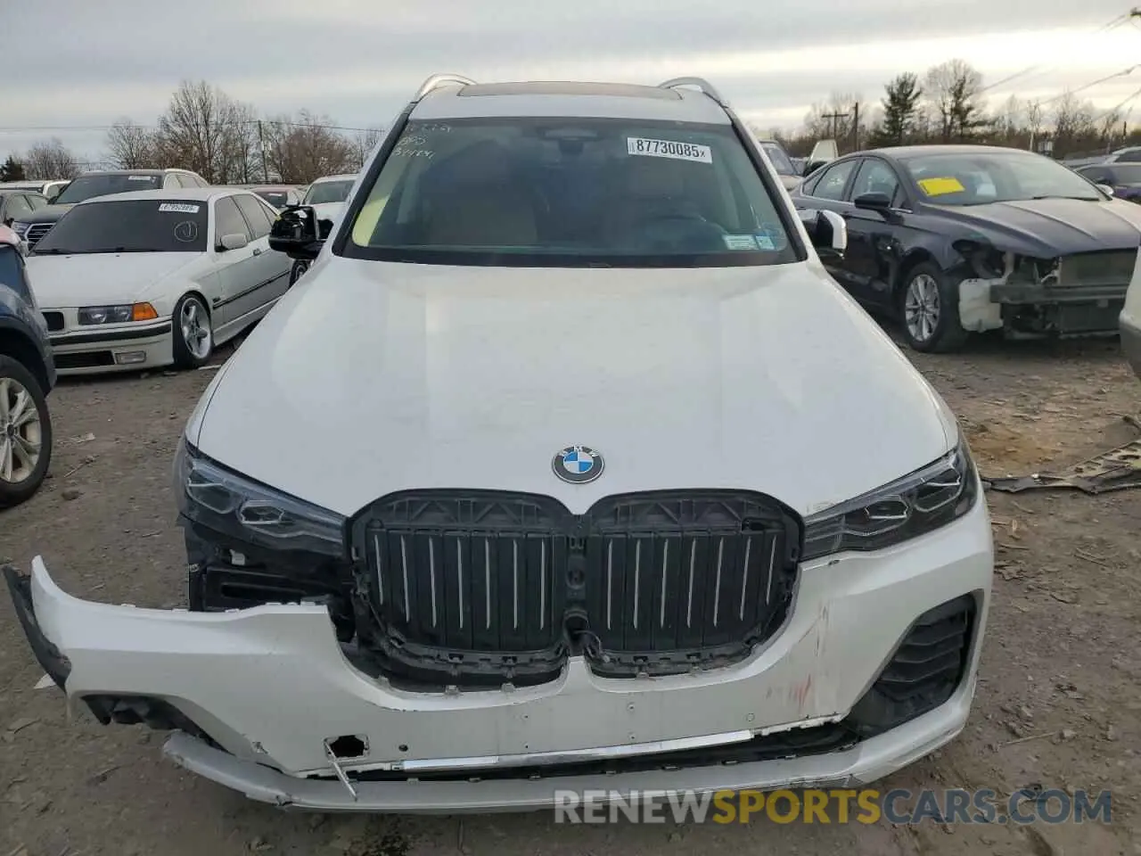 5 fotografías del automóvil dañado 5UXCW2C53KLB44241 BMW X7 2019