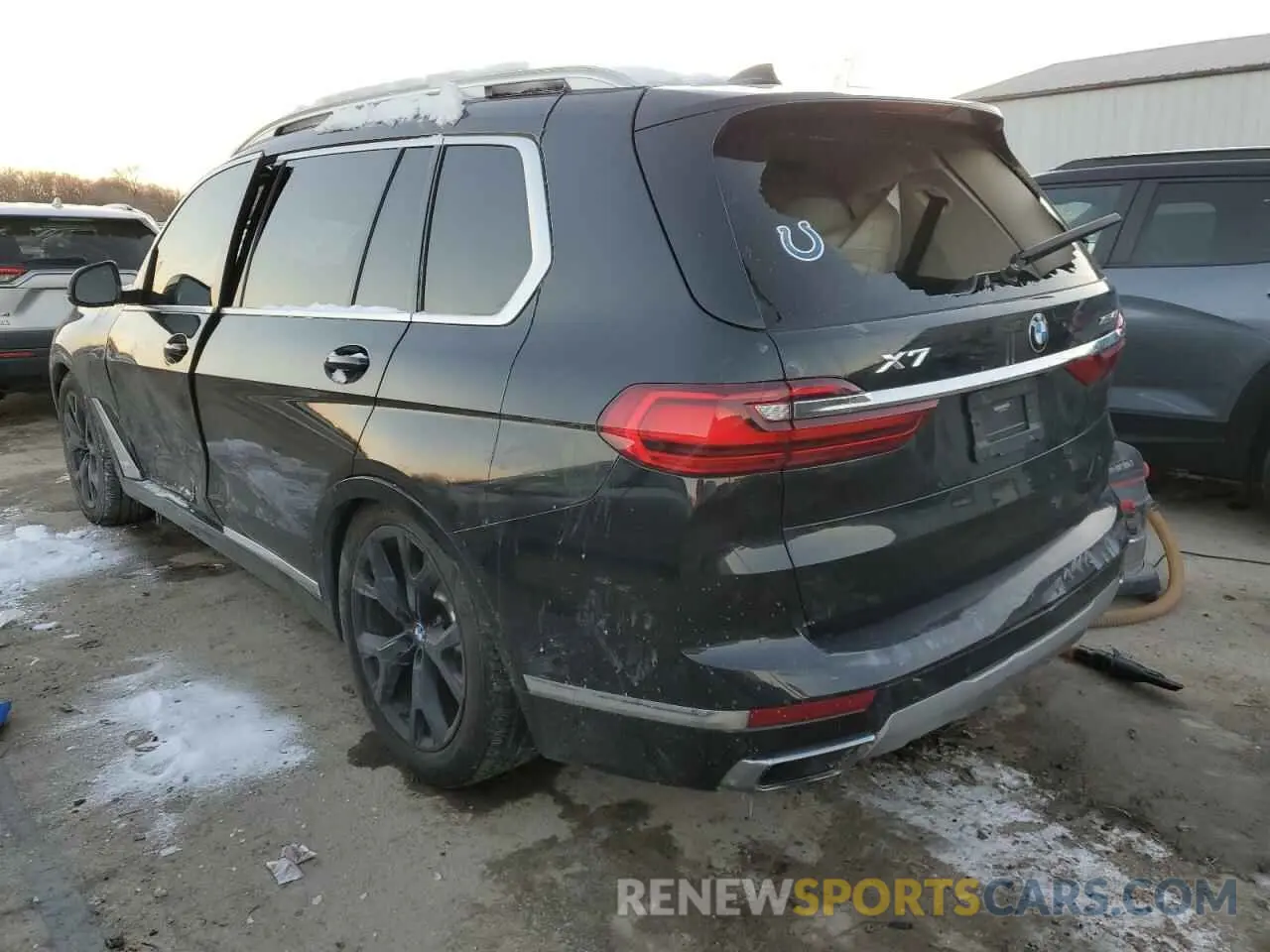 2 fotografías del automóvil dañado 5UXCW2C54KL085004 BMW X7 2019