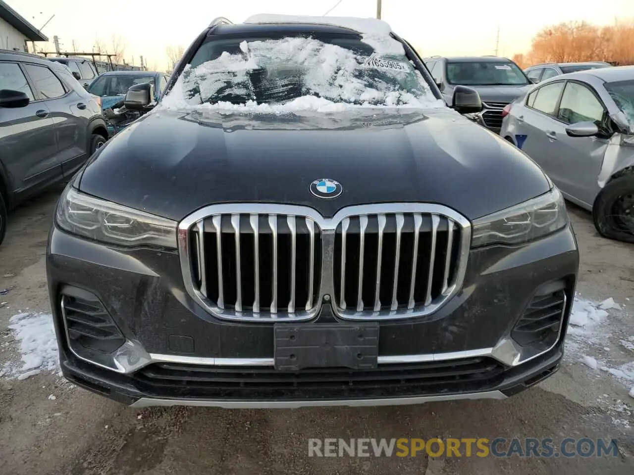 5 fotografías del automóvil dañado 5UXCW2C54KL085004 BMW X7 2019
