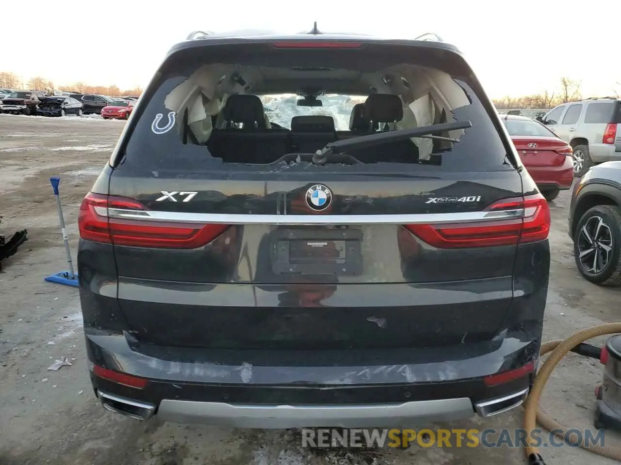 6 fotografías del automóvil dañado 5UXCW2C54KL085004 BMW X7 2019
