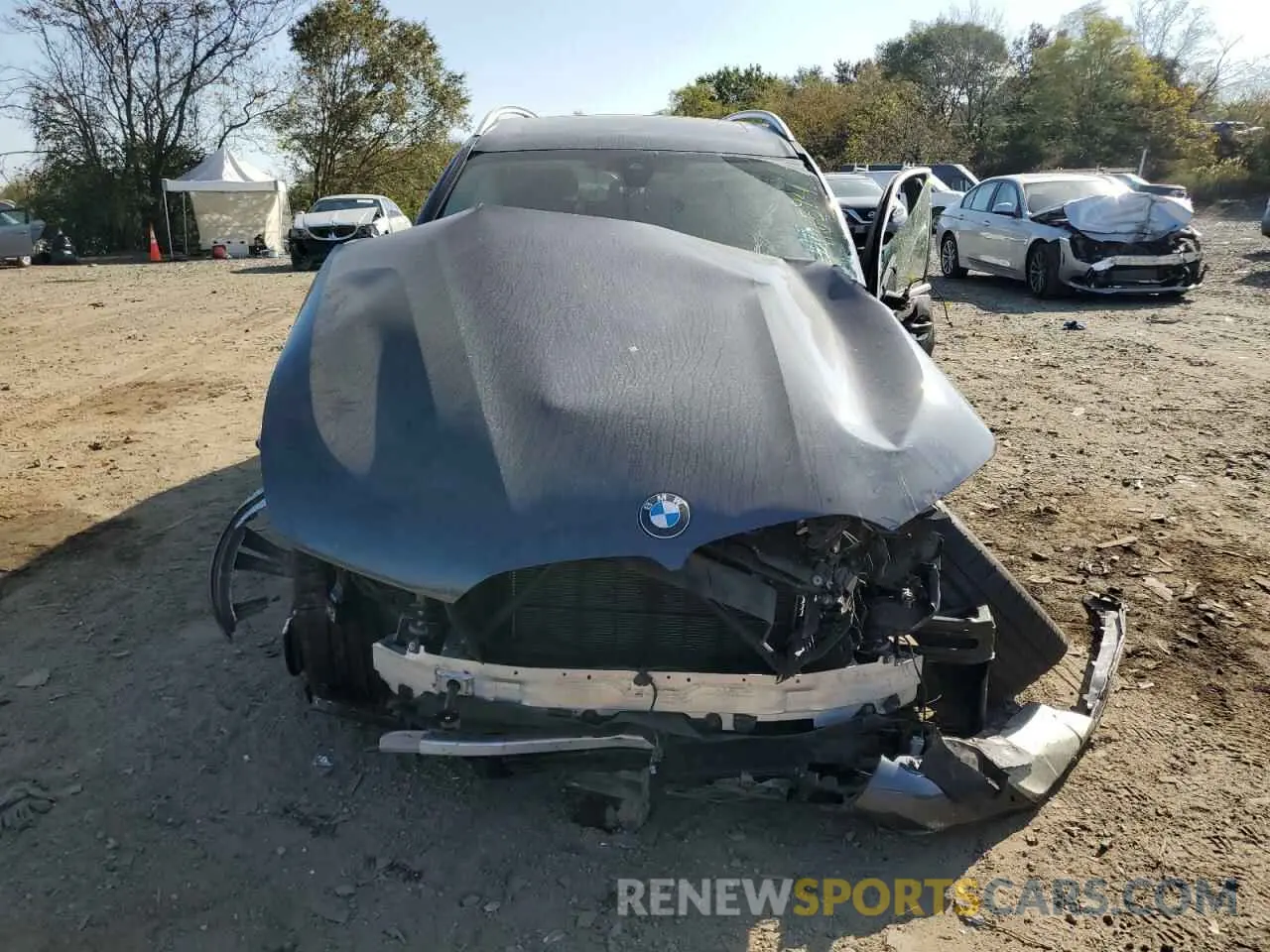 5 fotografías del automóvil dañado 5UXCW2C55KL081978 BMW X7 2019