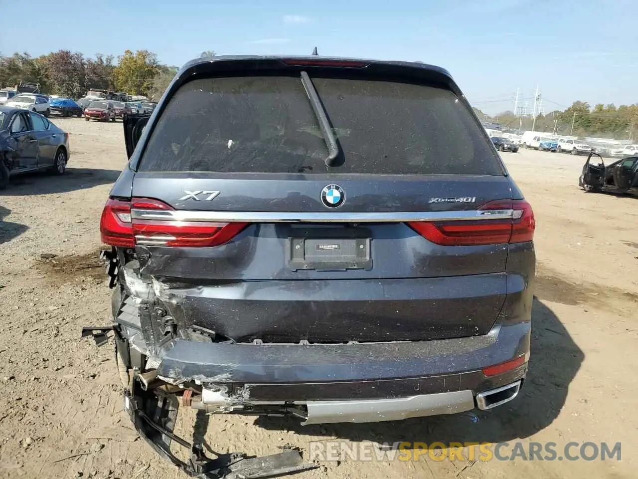 6 fotografías del automóvil dañado 5UXCW2C55KL081978 BMW X7 2019