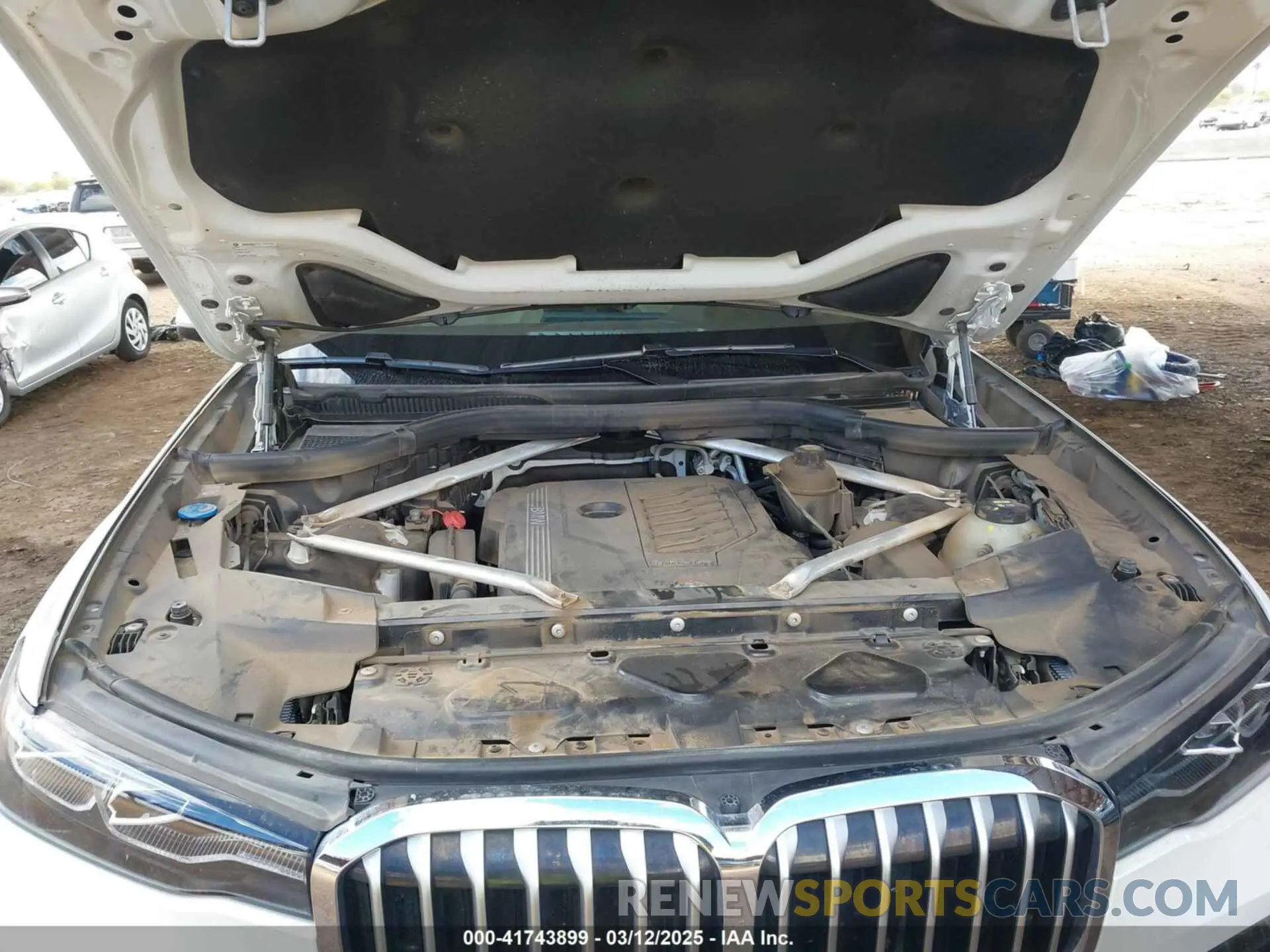 10 fotografías del automóvil dañado 5UXCW2C56KL083156 BMW X7 2019