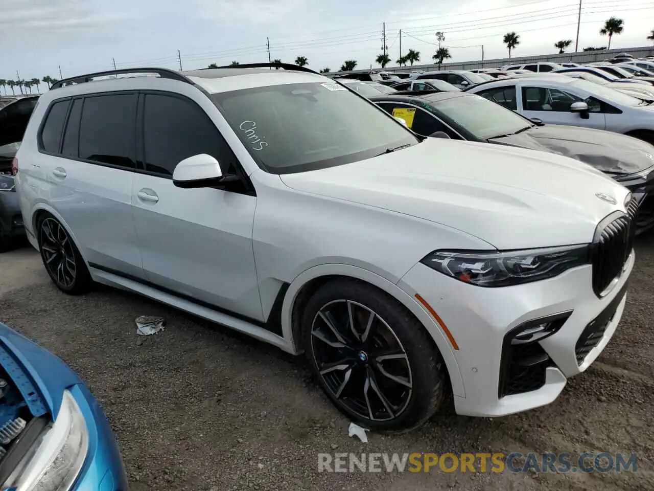 4 fotografías del automóvil dañado 5UXCW2C57KL085451 BMW X7 2019