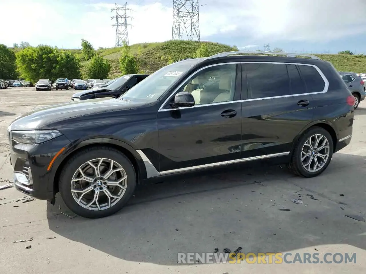 1 fotografías del automóvil dañado 5UXCW2C57KL087698 BMW X7 2019