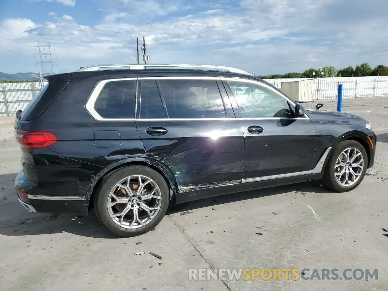 3 fotografías del automóvil dañado 5UXCW2C57KL087698 BMW X7 2019