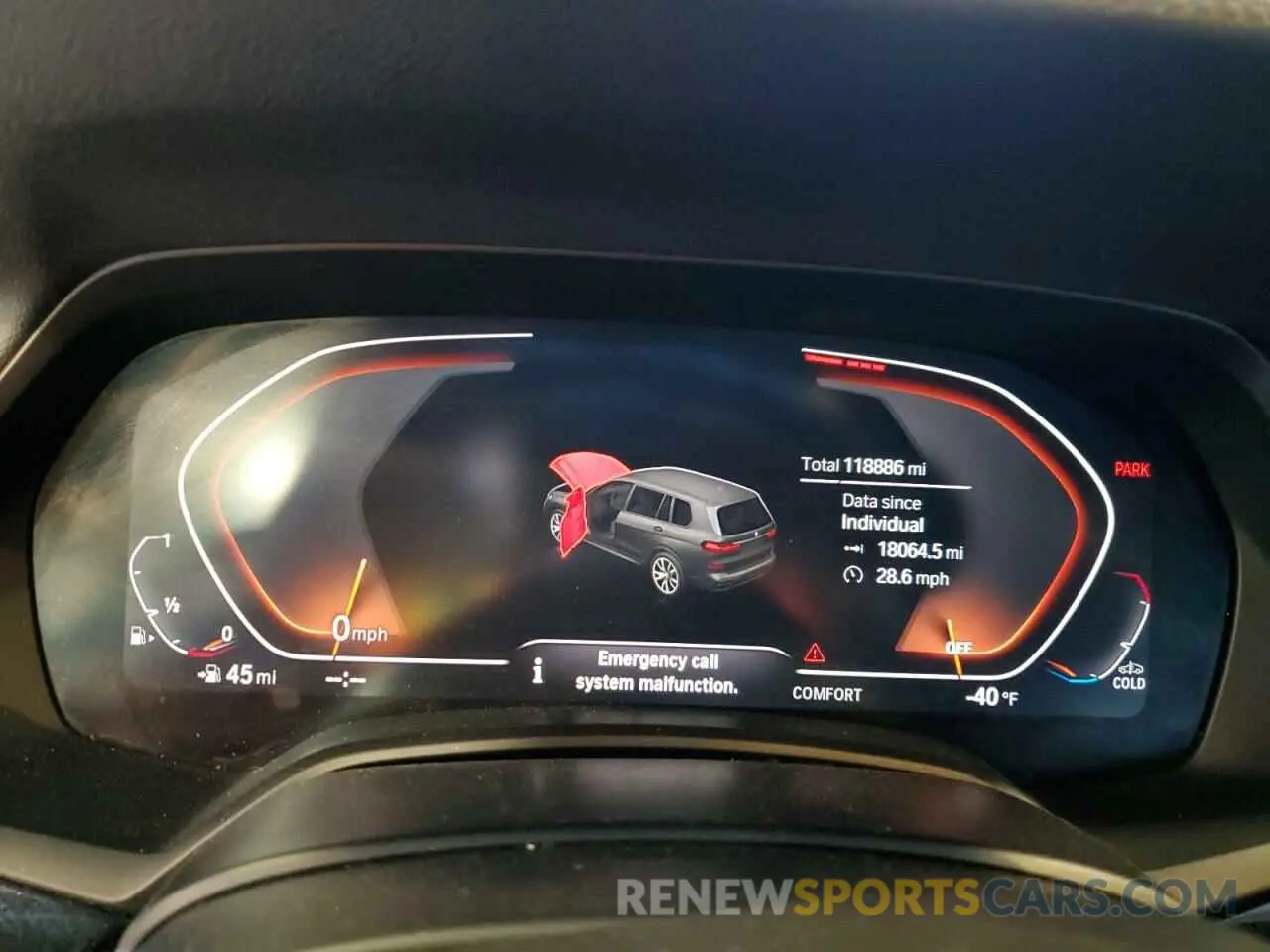 9 fotografías del automóvil dañado 5UXCW2C58KL081960 BMW X7 2019