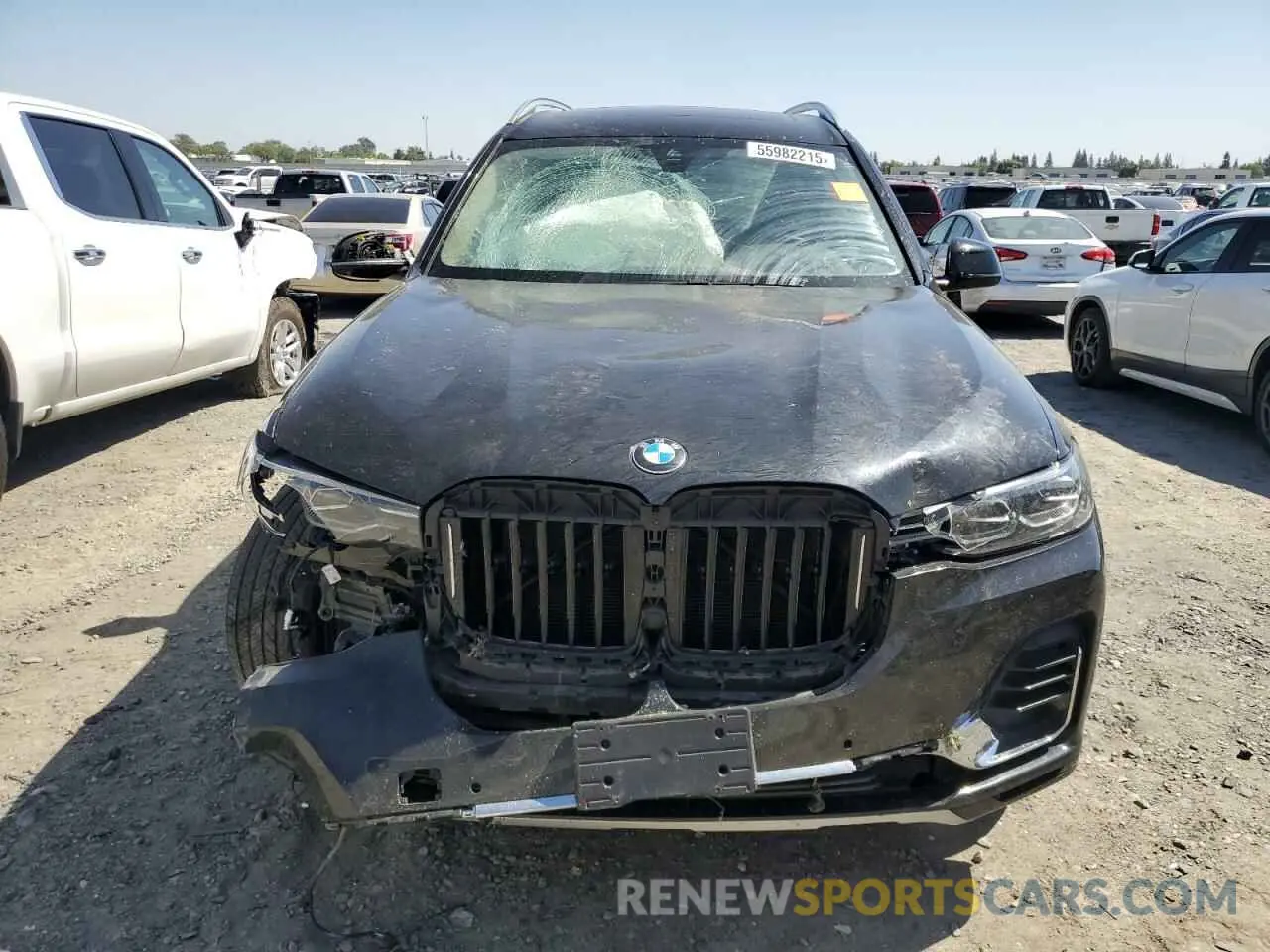 5 fotografías del automóvil dañado 5UXCW2C59KL084205 BMW X7 2019