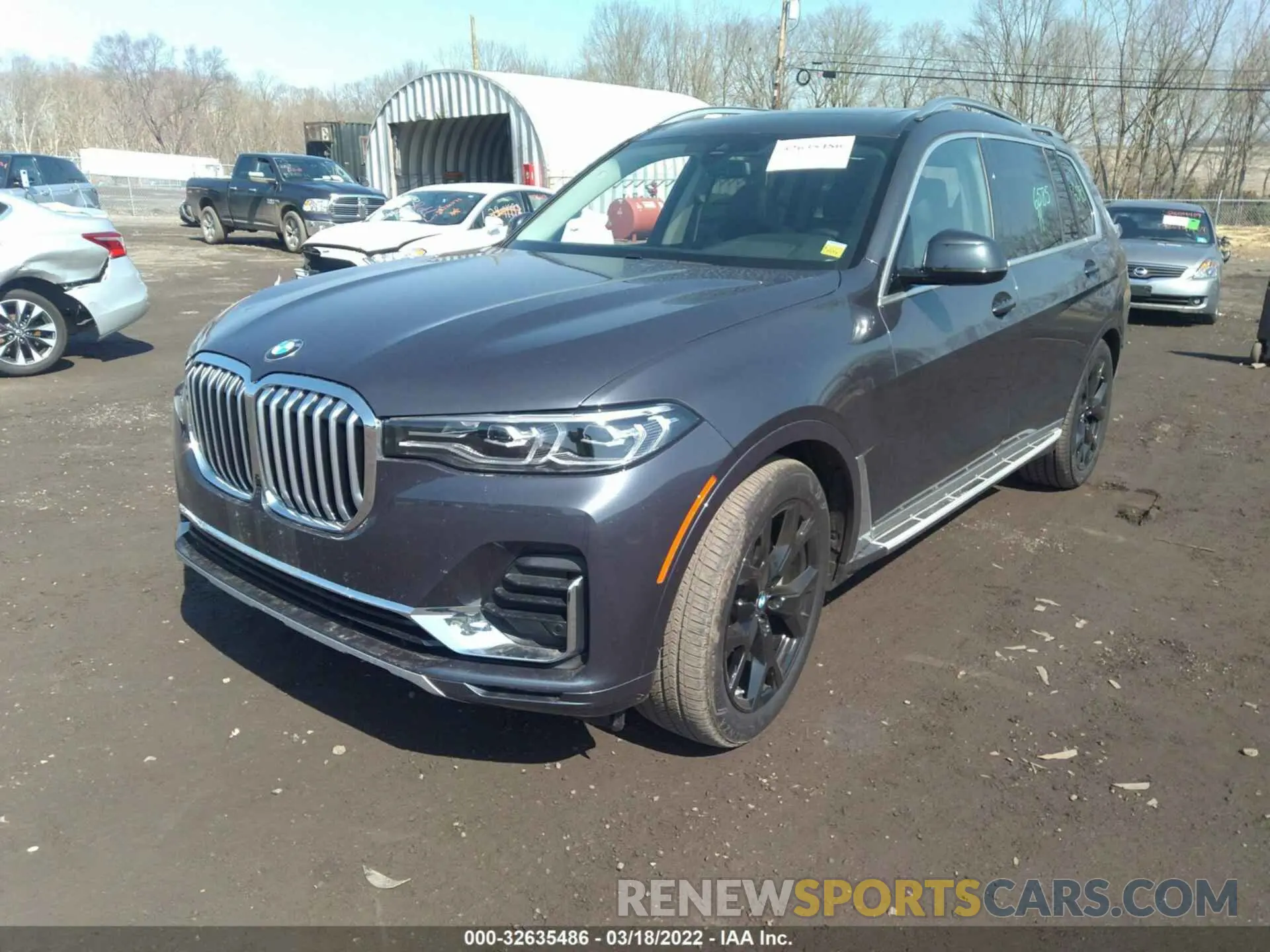 2 fotografías del automóvil dañado 5UXCW2C5XKL081605 BMW X7 2019