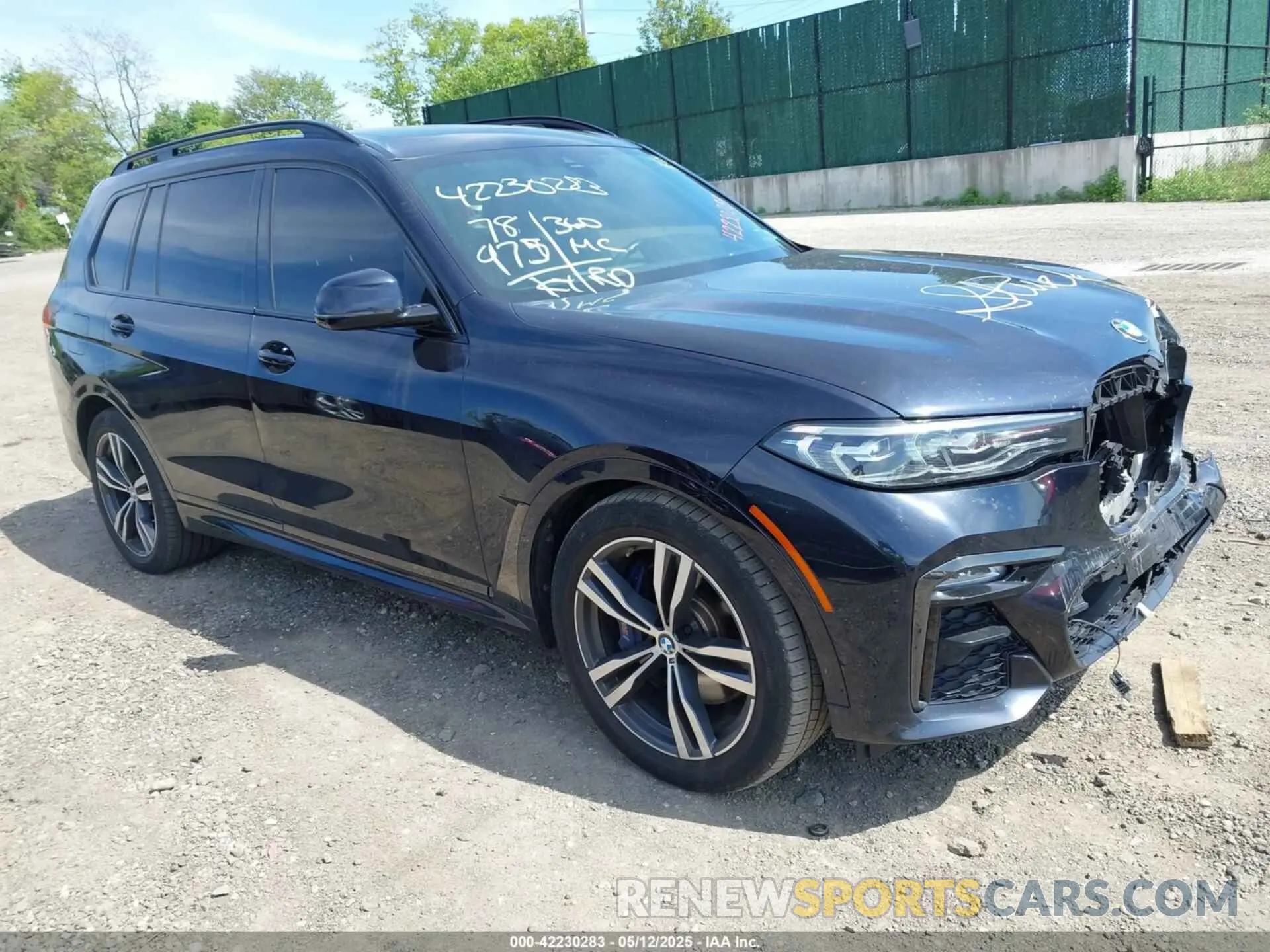 1 fotografías del automóvil dañado 5UXCW2C5XKL084486 BMW X7 2019