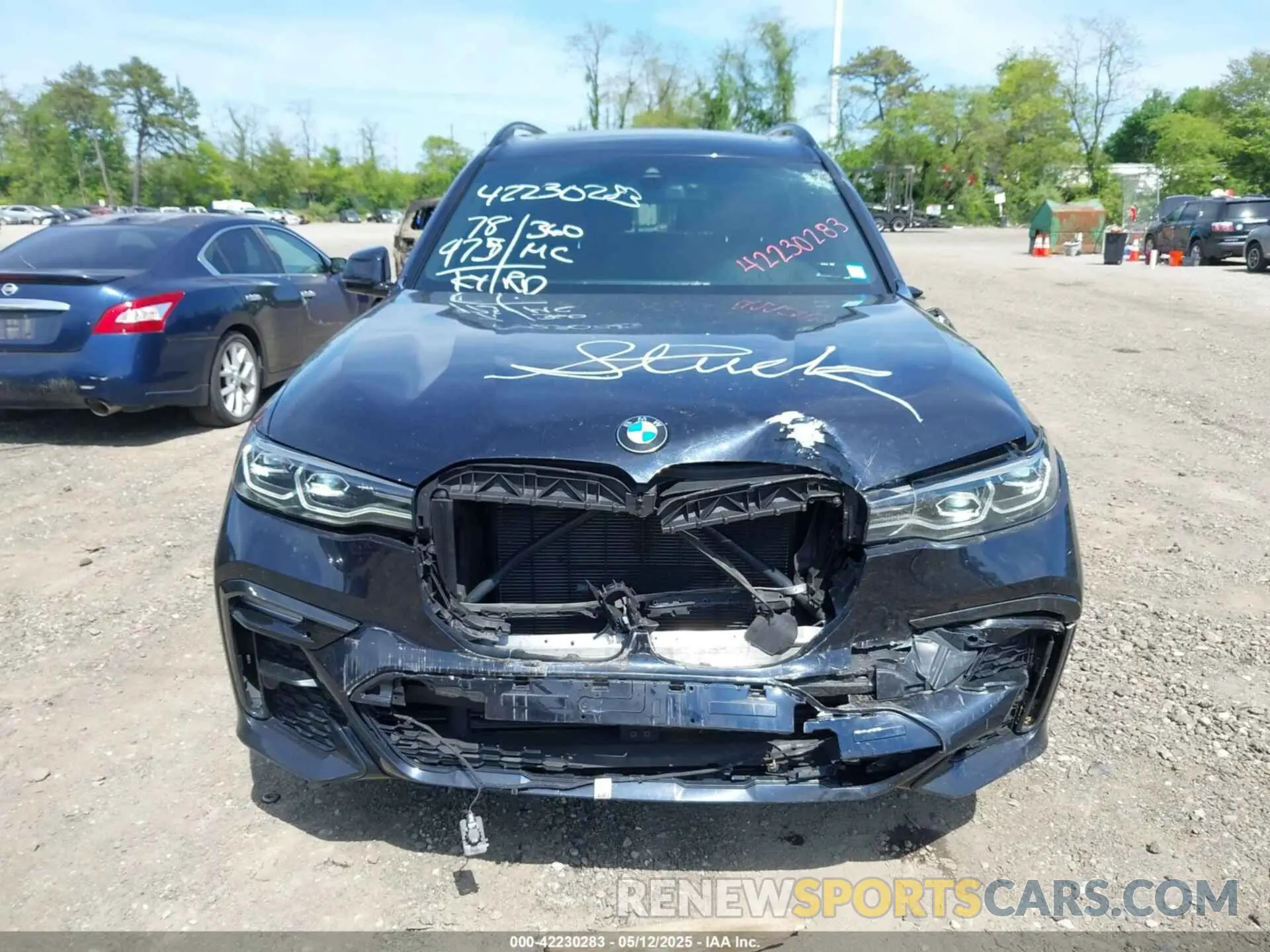 12 fotografías del automóvil dañado 5UXCW2C5XKL084486 BMW X7 2019