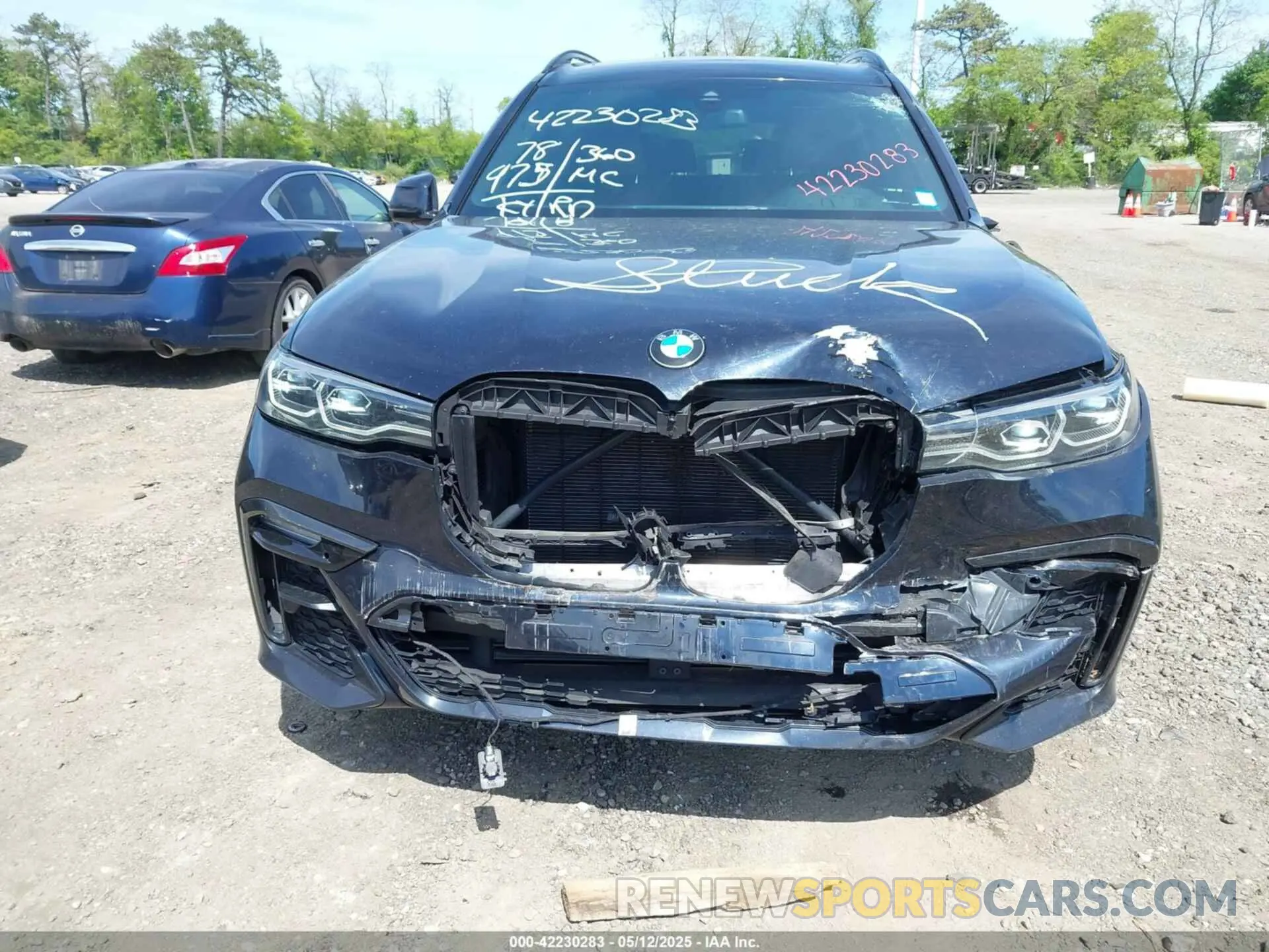 6 fotografías del automóvil dañado 5UXCW2C5XKL084486 BMW X7 2019