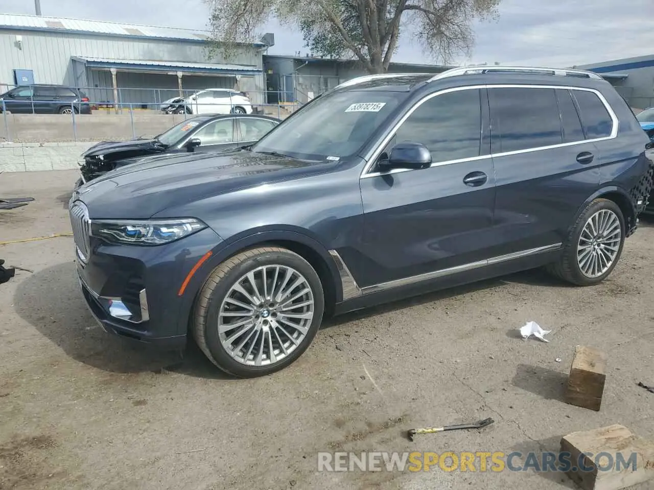 1 fotografías del automóvil dañado 5UXCX4C51KLB39757 BMW X7 2019