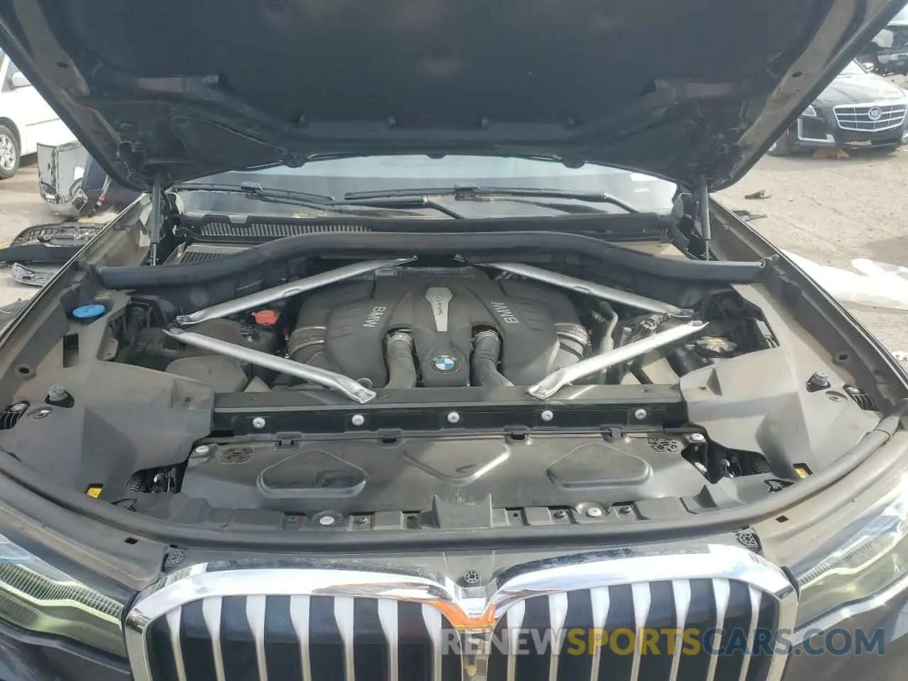 11 fotografías del automóvil dañado 5UXCX4C51KLB39757 BMW X7 2019