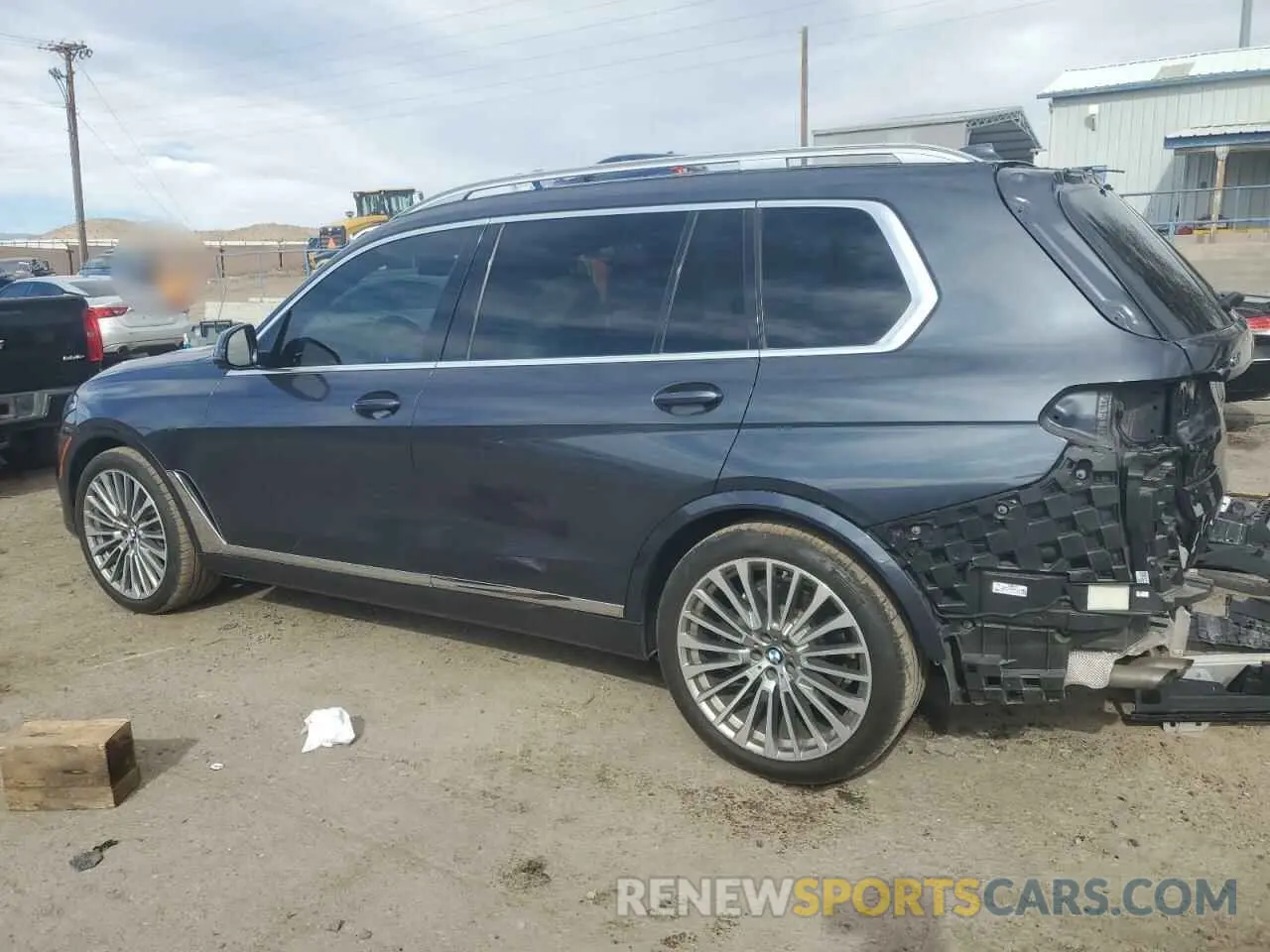 2 fotografías del automóvil dañado 5UXCX4C51KLB39757 BMW X7 2019
