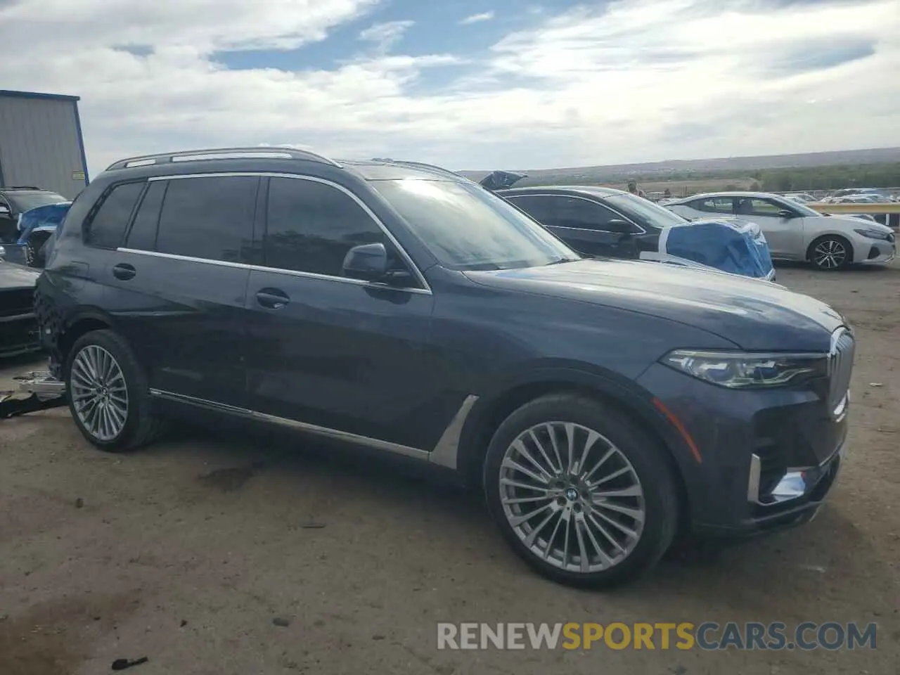 4 fotografías del automóvil dañado 5UXCX4C51KLB39757 BMW X7 2019