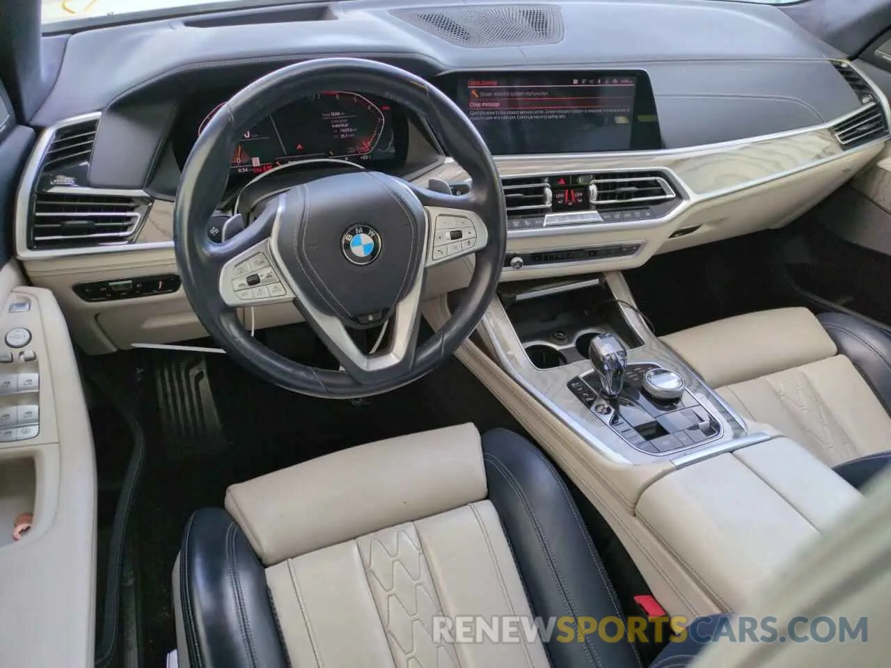 8 fotografías del automóvil dañado 5UXCX4C51KLB39757 BMW X7 2019
